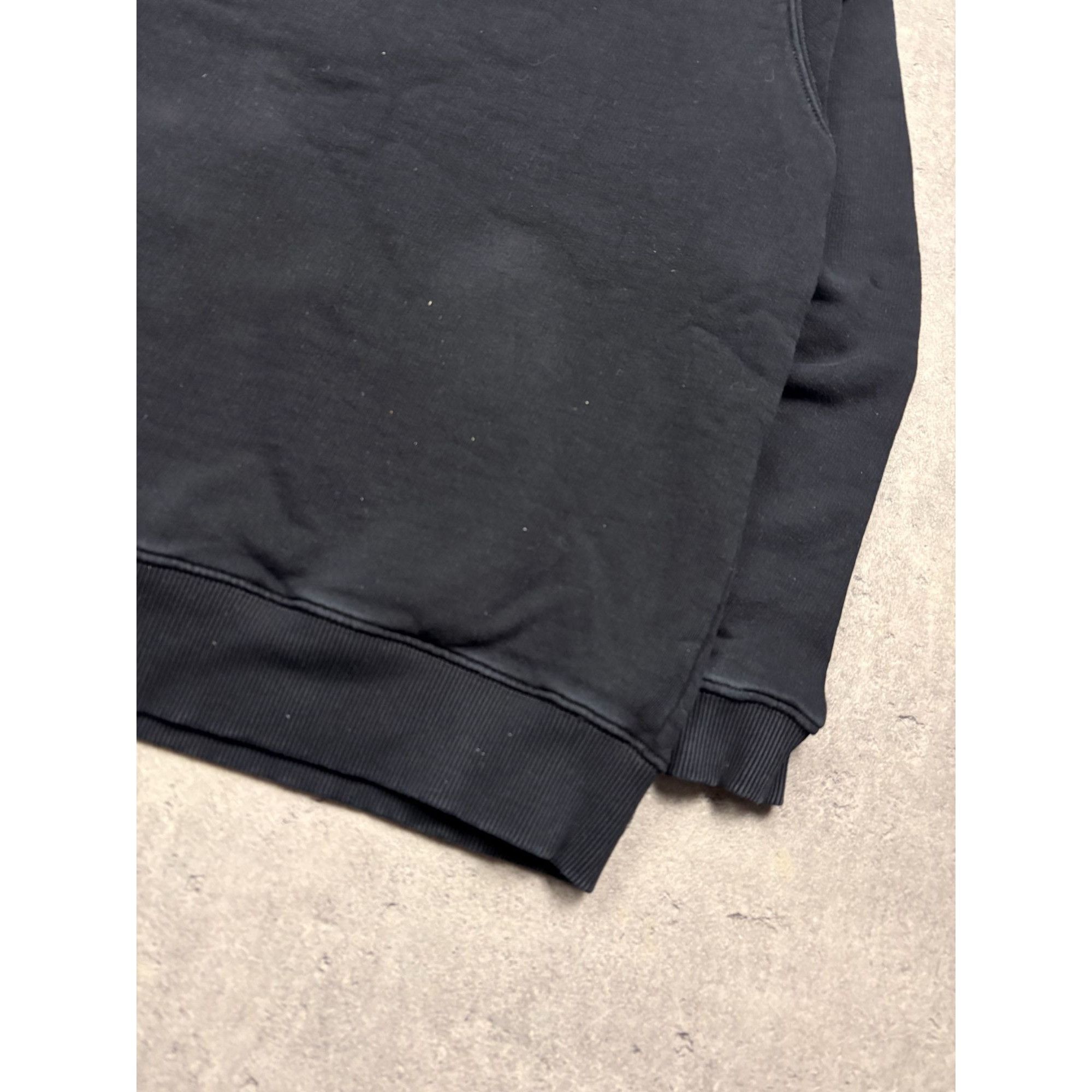 Diesel Diesel Black Crewneck Sweatshirt With "Only The Brave" Graph Size US M / EU 48-50 / 2 - 7 Thumbnail
