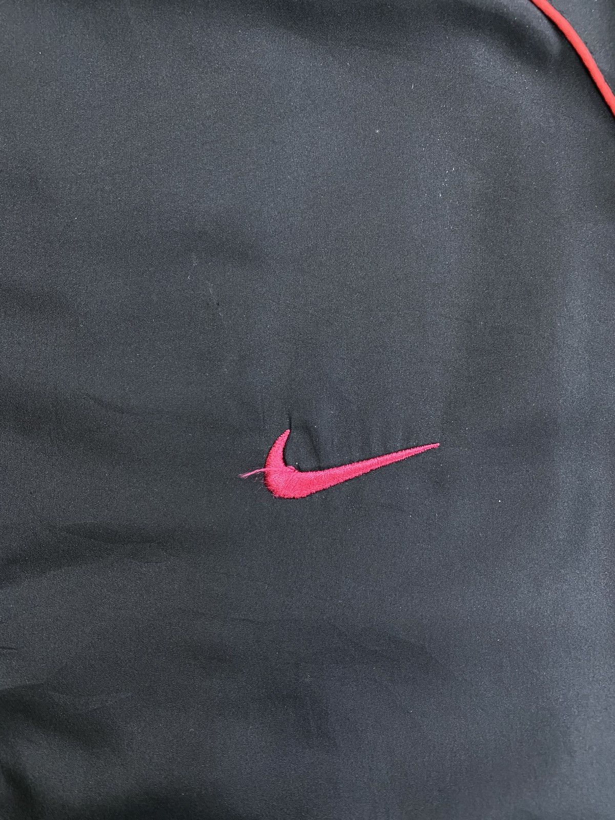 Nike × Vintage Vintage 90s Nike Big Swoosh Embroidery Jacket Size US M / EU 48-50 / 2 - 7 Thumbnail