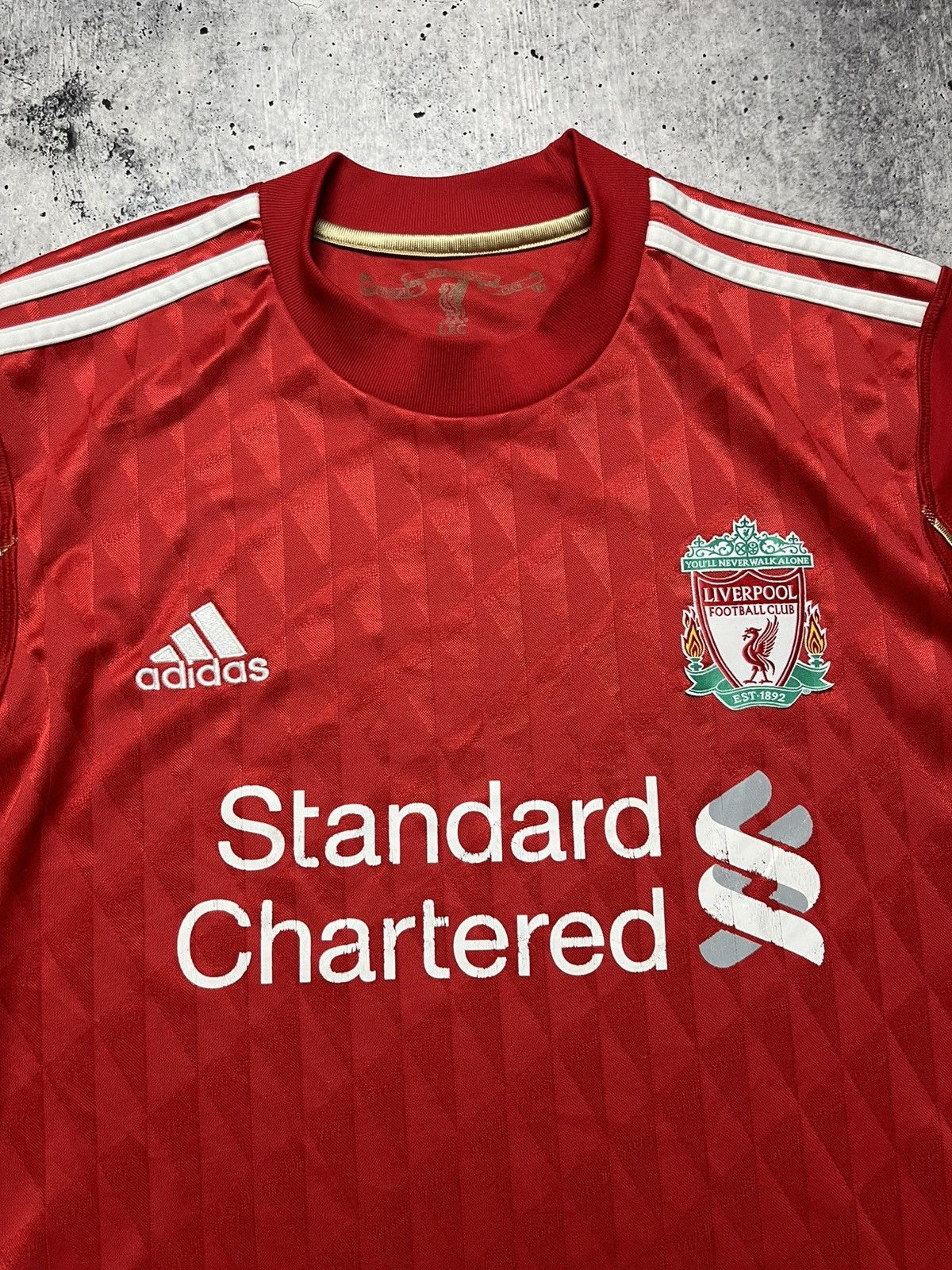 Adidas LIVERPOOL 2010 2012 HOME SHIRT JERSEY ADIDAS P96763 sz S MEN Size US S / EU 44-46 / 1 - 3 Thumbnail