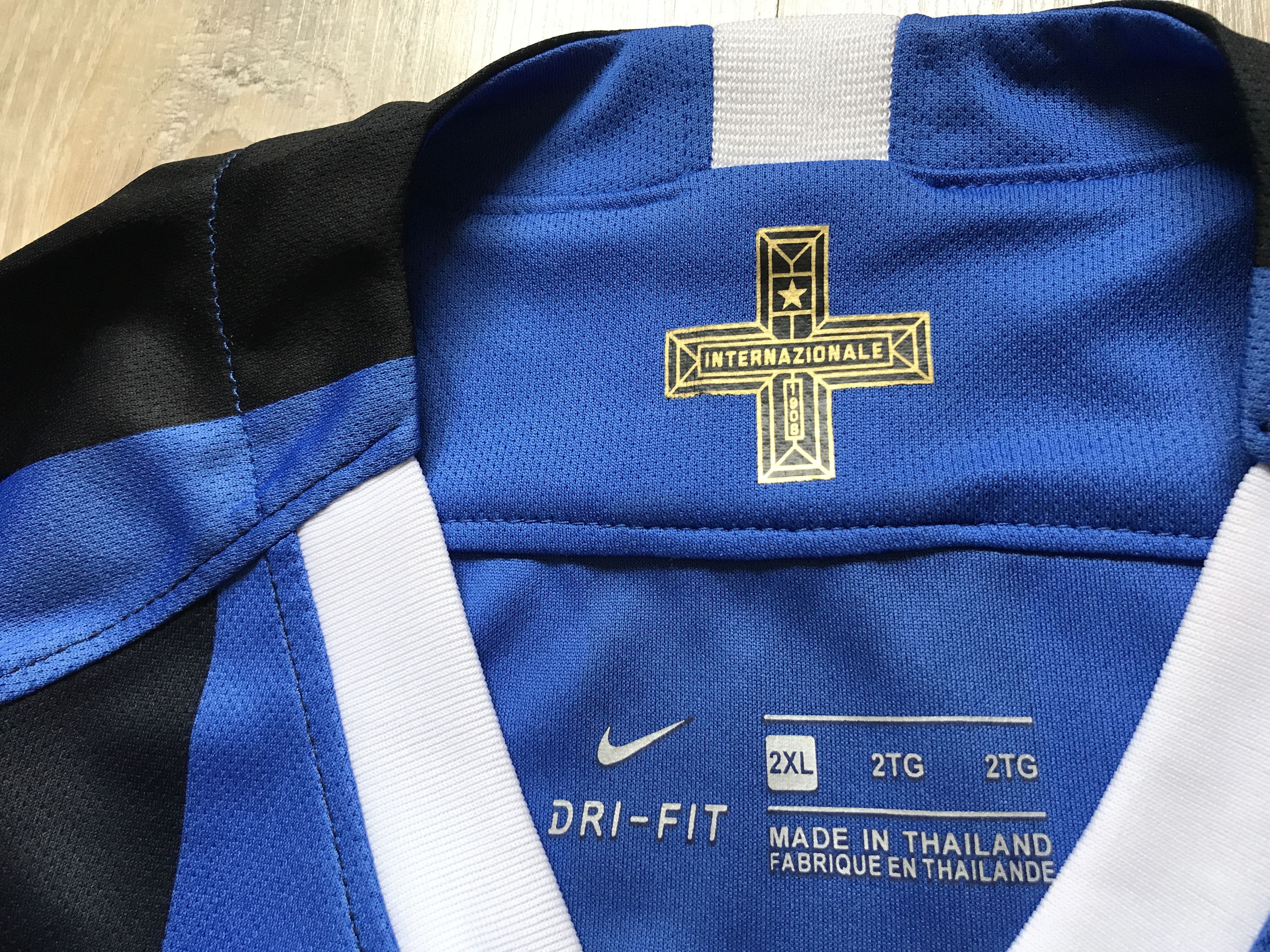 Nike Nike Inter Milan Home Shirt 2019-2020 Size US XXL / EU 58 / 5 - 6 Thumbnail