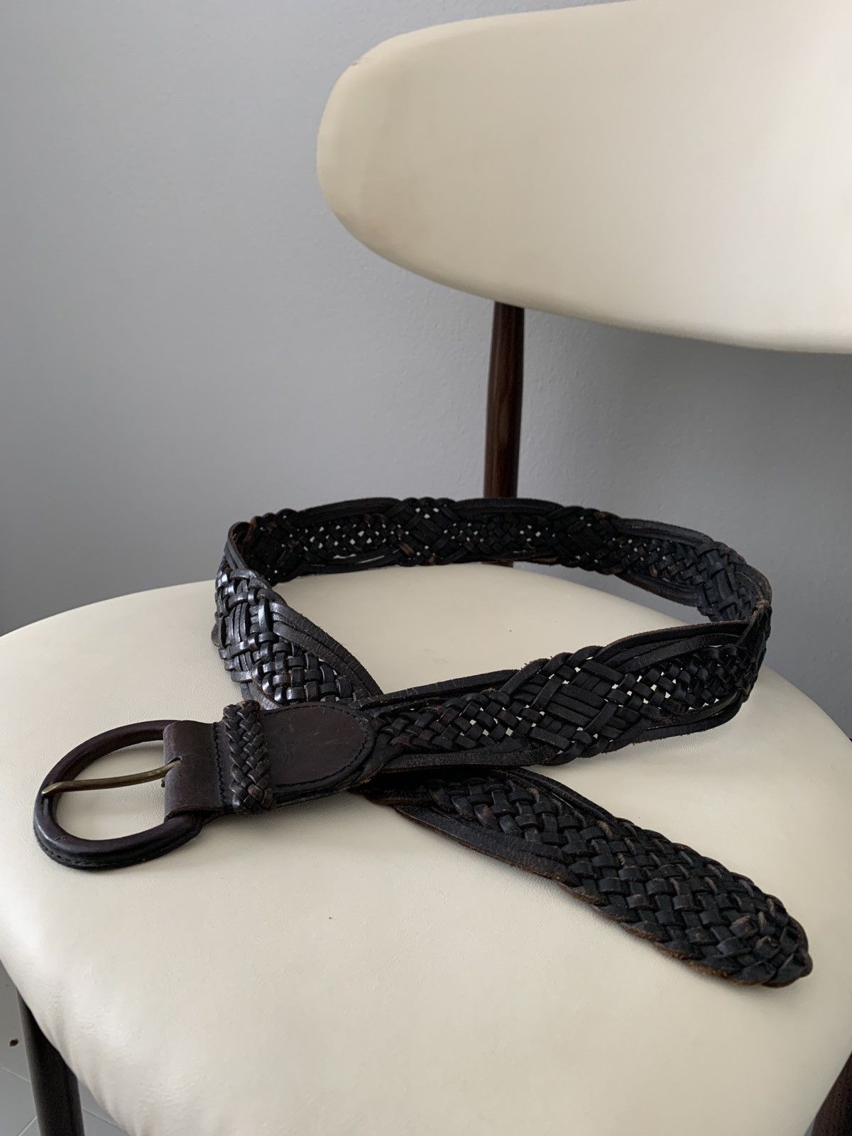 Ralph Lauren Ralph Lauren Leather Belt Size 32 - 6 Thumbnail