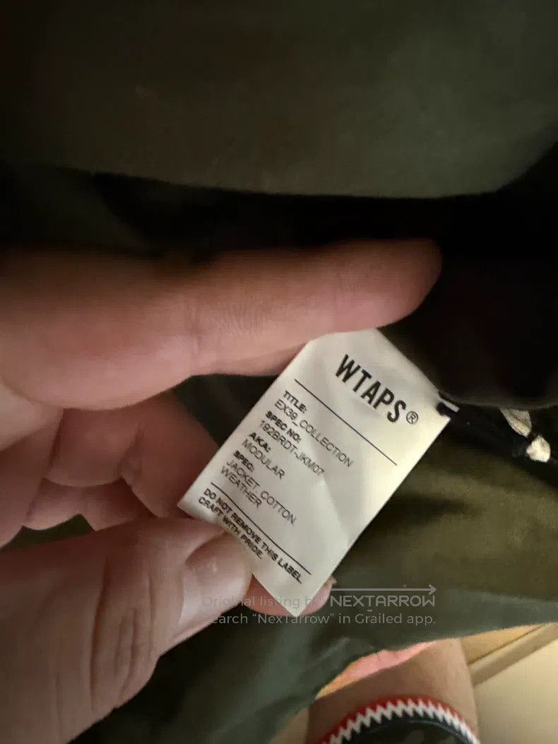 Wtaps Wtaps Workwear jacket Military Green Size US M / EU 48-50 / 2 - 3 Thumbnail