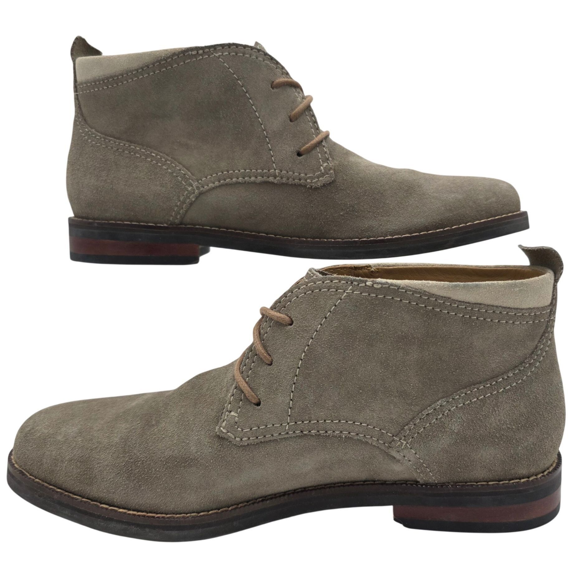 Cole Haan Cole Haan Ogden Stitch Suede Chukka Boots Tan Dress Casual 9 Size US 9 / EU 42 - 6 Thumbnail