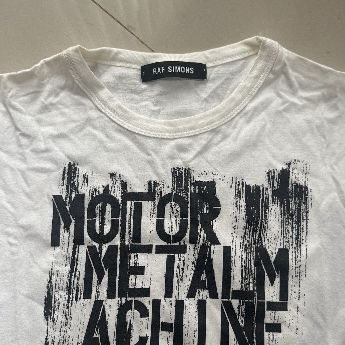 Raf Simons RAF SIMONS x MOTOR MACHINE ELECTRO BAND SHIRT Size US S / EU 44-46 / 1 - 2 Thumbnail