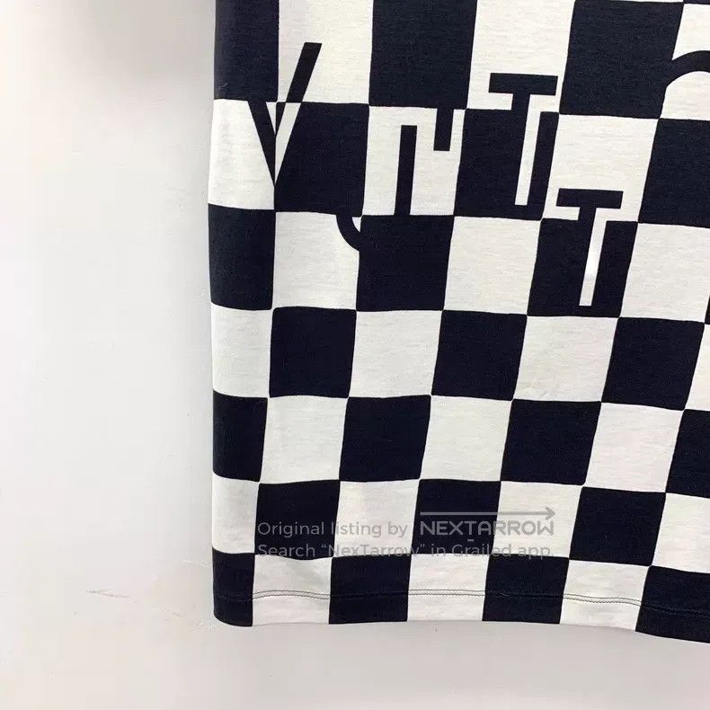 Louis Vuitton Louis Vuitton Black & White Color Block Checker Cotton Cre Size US S / EU 44-46 / 1 - 4 Thumbnail