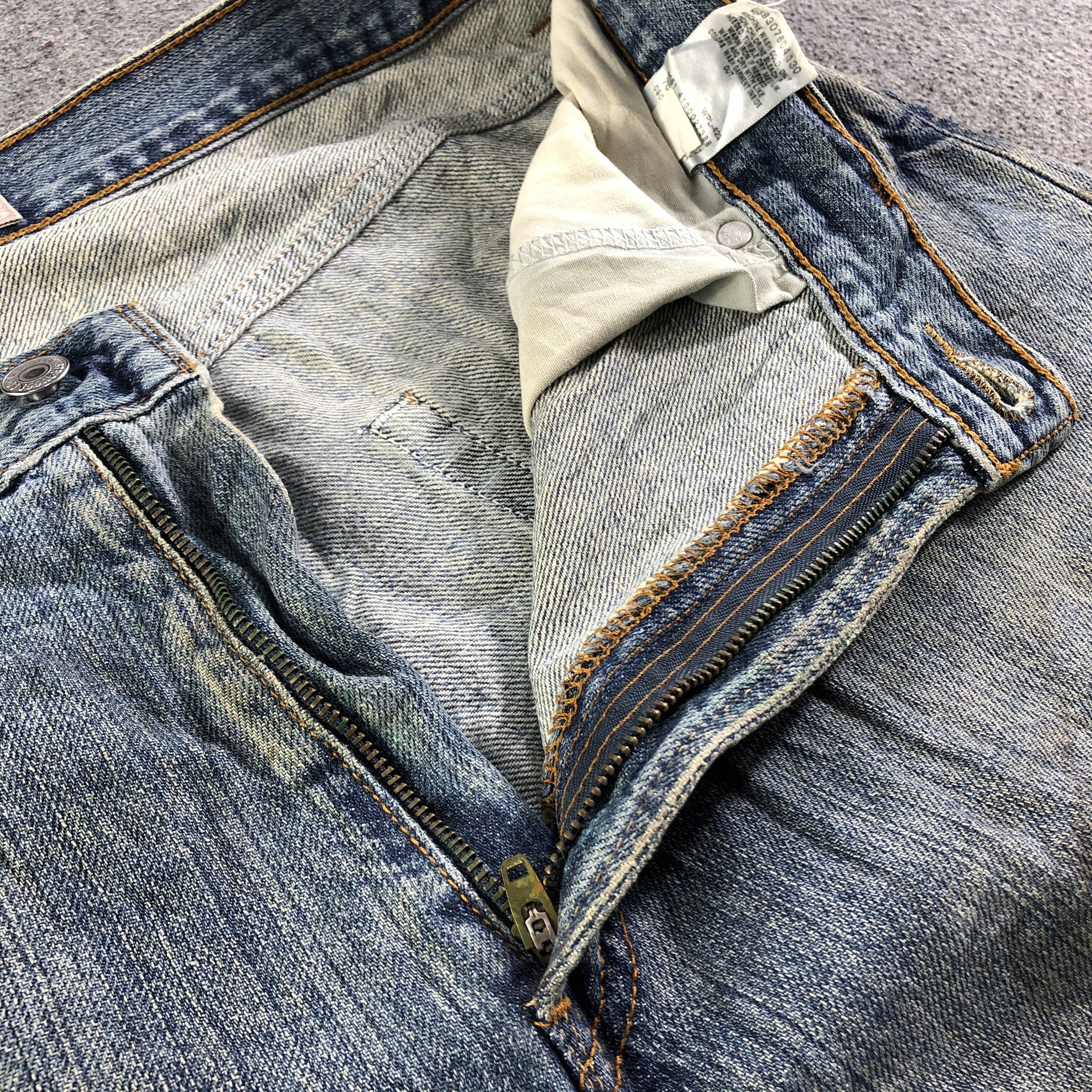 Levi's Vintage Blue Wash Levis 569 Jeans-J3014 Size US 36 / EU 52 - 8 Thumbnail