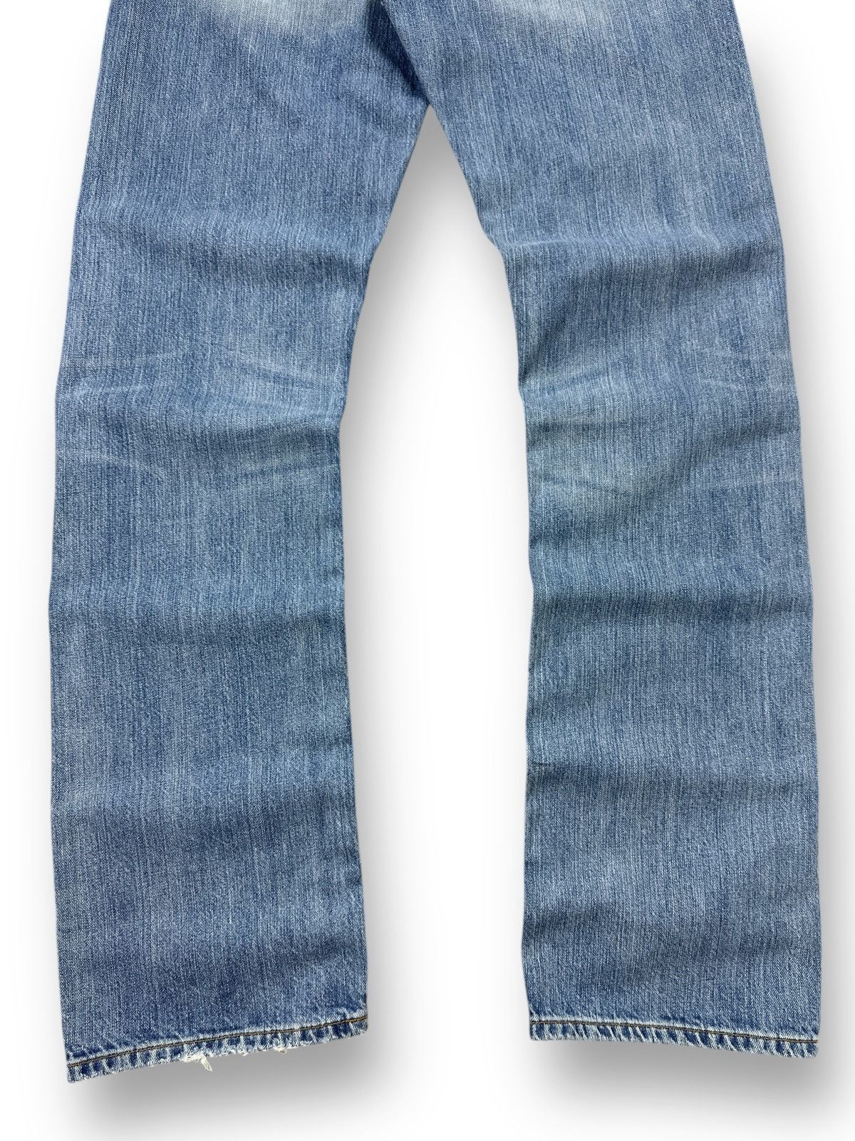 Levi's Vintage 00’s Levis Jeans Ripped Distressed Denim W33 L36 Size US 33 - 14 Thumbnail
