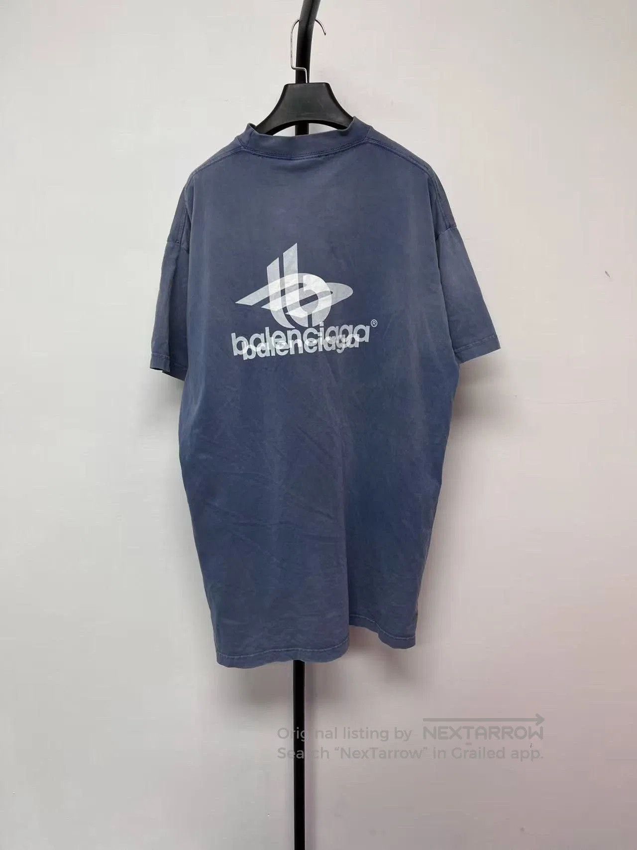 Balenciaga Balenciaga Logo Print Crewneck Short Sleeve T-Shirt. Size US S / EU 44-46 / 1 - 2 Thumbnail