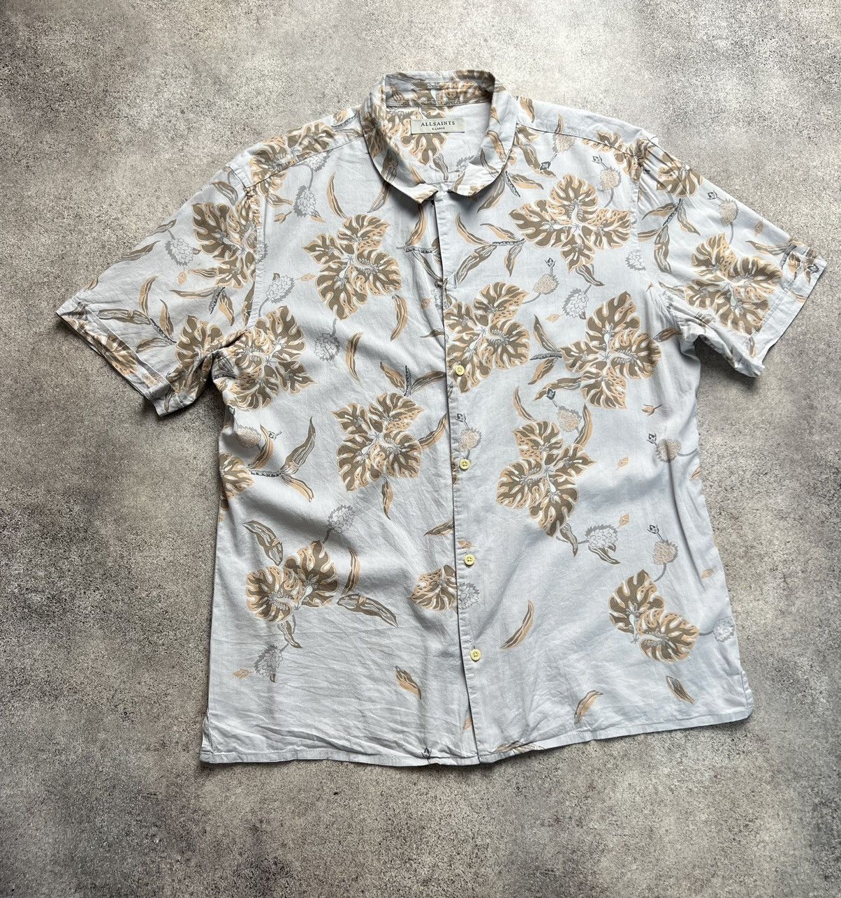 Allsaints Allsaints Hawaiian shirt Size US XL / EU 56 / 4 - 2 Thumbnail