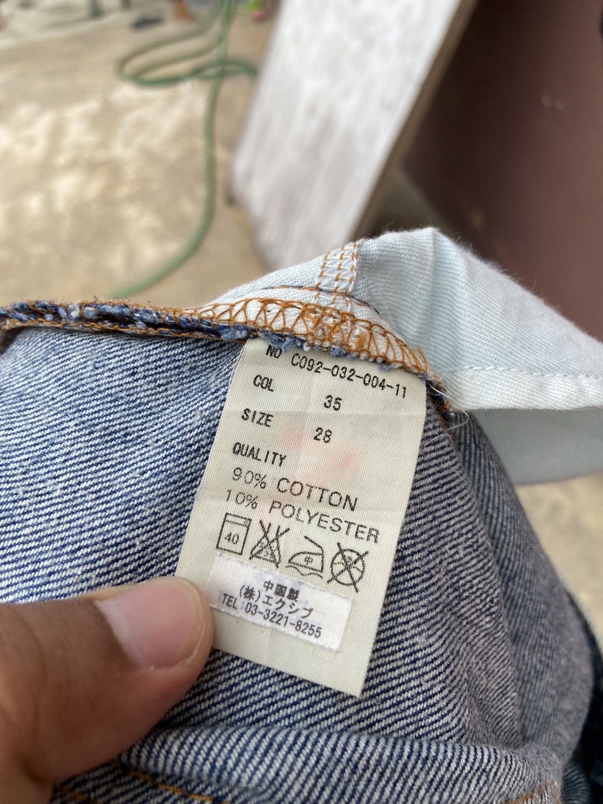 Japanese Brand Co and Lu Acid Wash Low Rise Pant Size US 28 / EU 44 - 7 Thumbnail