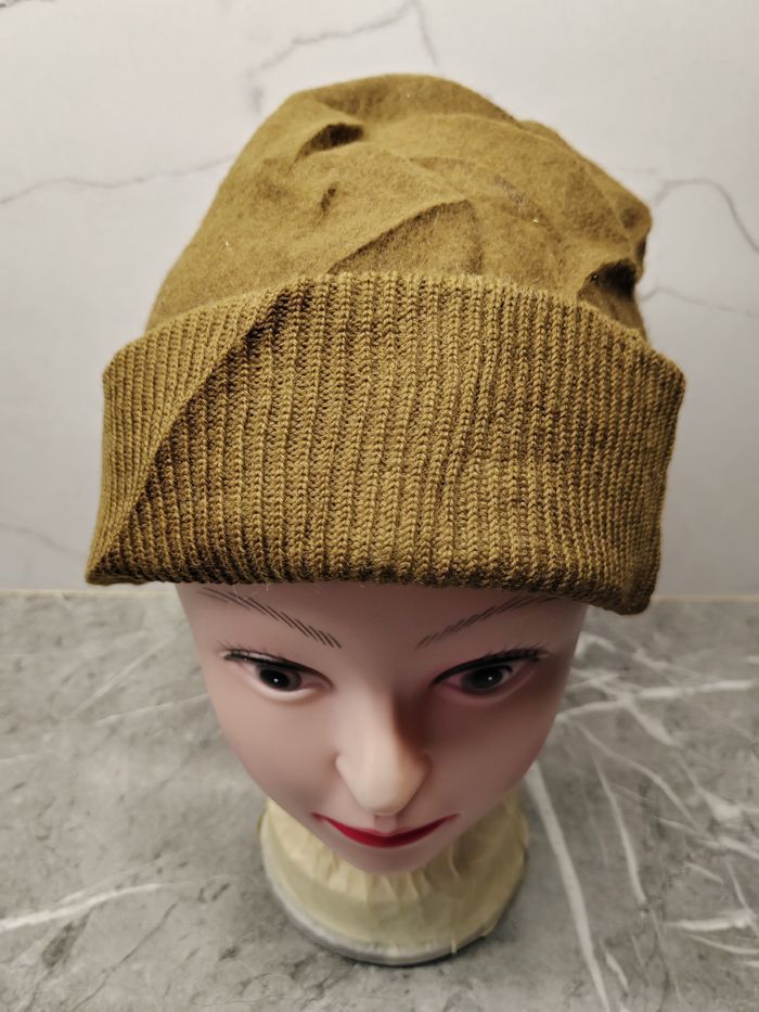 Vintage Military Style Beanie Size ONE SIZE - 2 Thumbnail