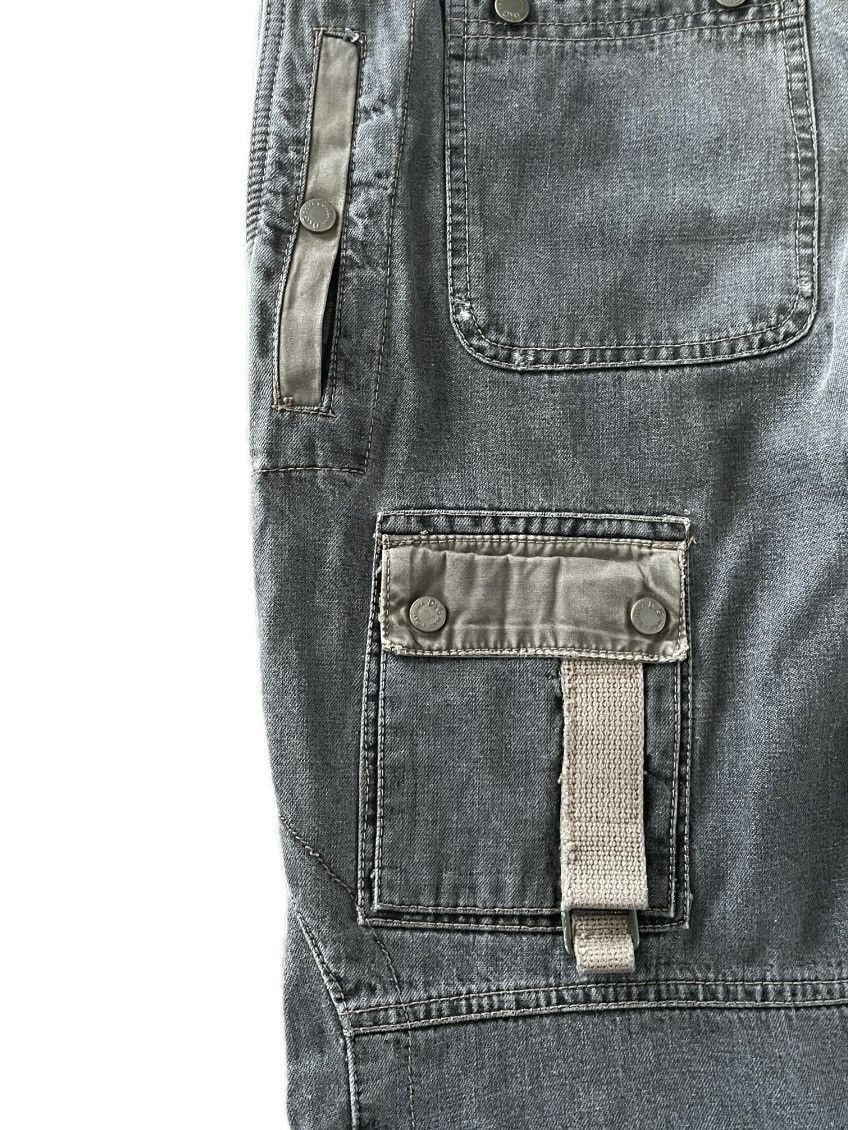 Dolce & Gabbana RARE 2003 Flared Bondage Cargo Denim Size US 32 / EU 48 - 3 Thumbnail