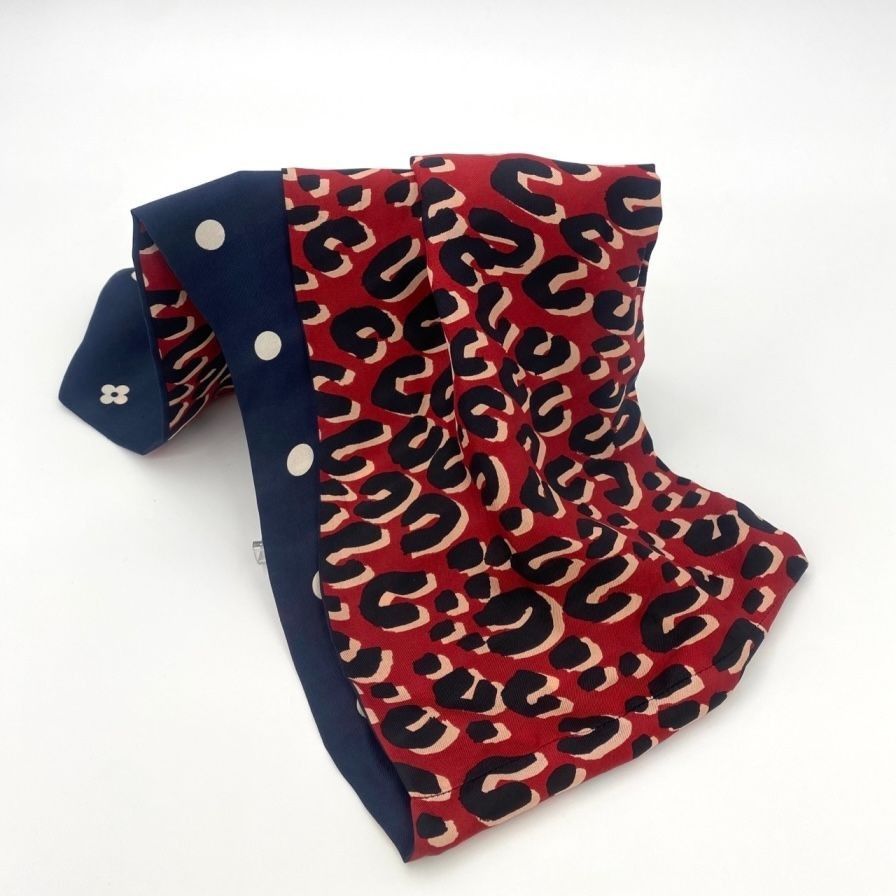 Louis Vuitton [Louis Vuitton] Patterned Multicolor Silk Scarf Size ONE SIZE - 1 Thumbnail