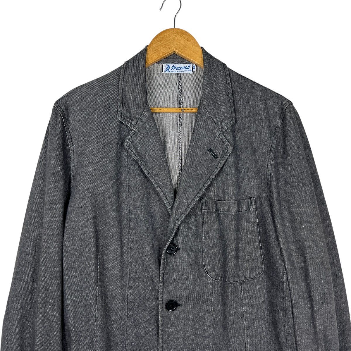 Vintage 🔥 Vintage Fraizzoli Milano Work Chore Jacket Made In Italy Size US M / EU 48-50 / 2 - 4 Thumbnail