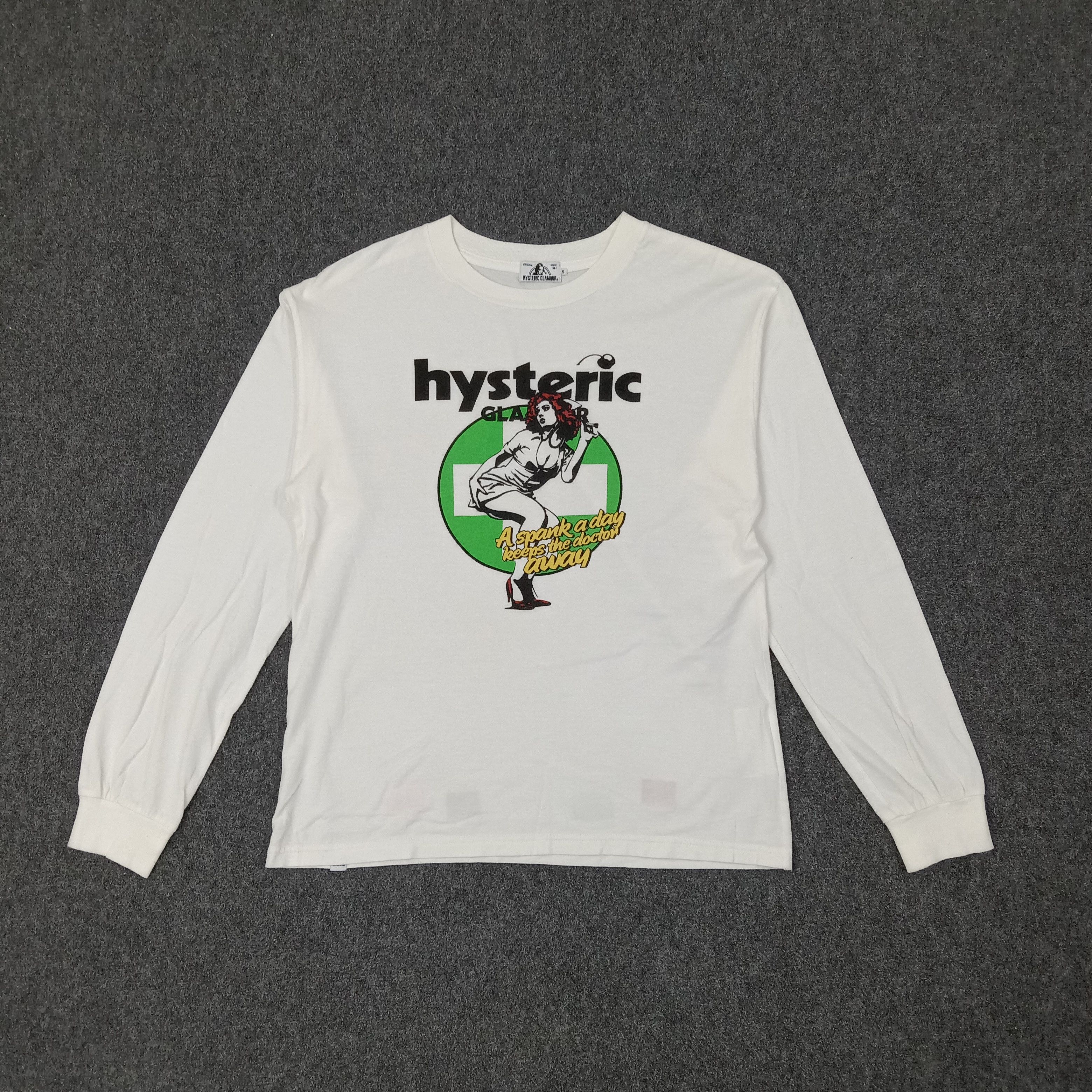 Hysteric Glamour Hysteric Glamour Japanese Brand Parody Tshirt C239N3 Size US M / EU 48-50 / 2 - 1 Thumbnail