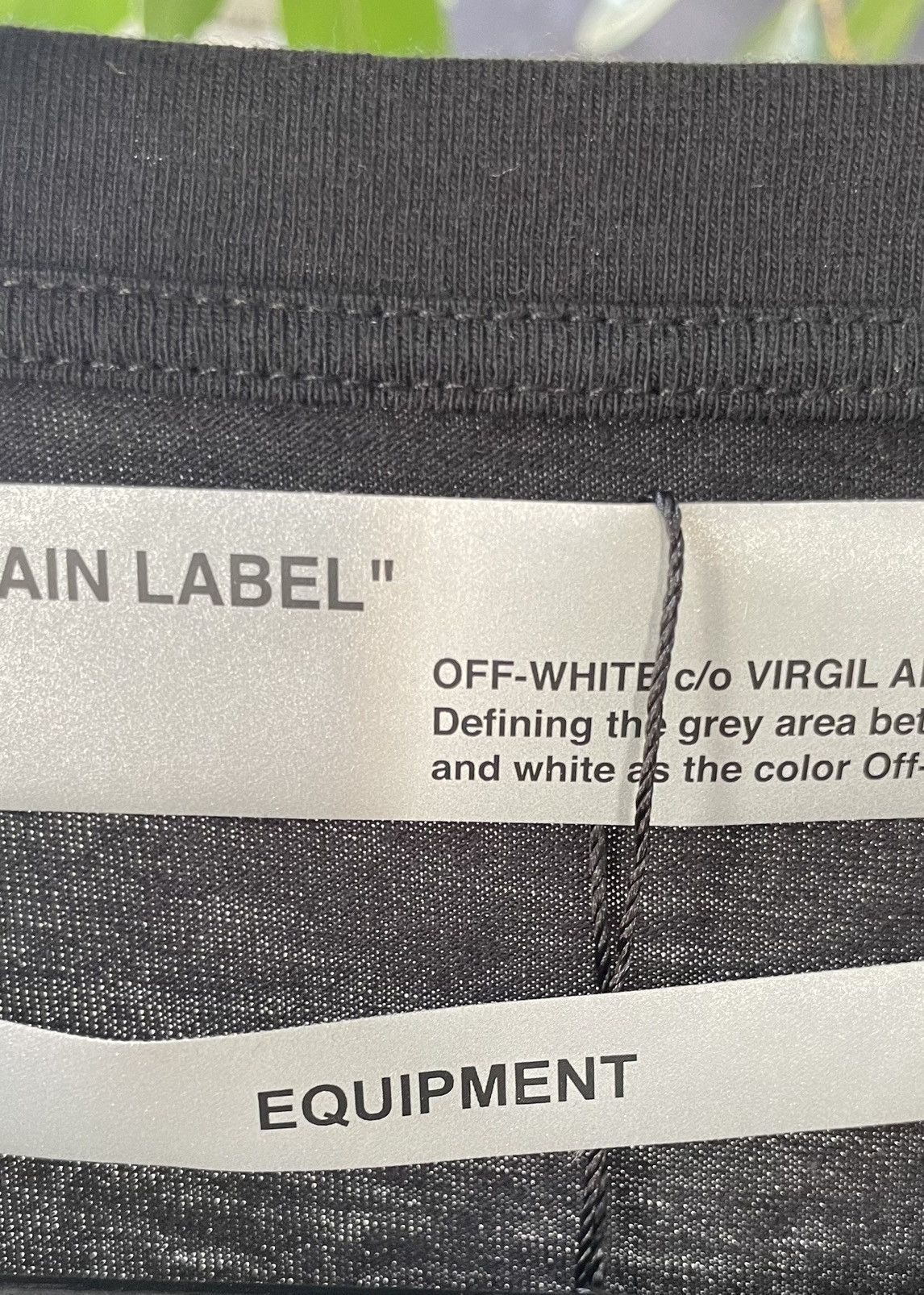 Off-White Off-White Equipment Reflective LS Tee Size US L / EU 52-54 / 3 - 4 Thumbnail