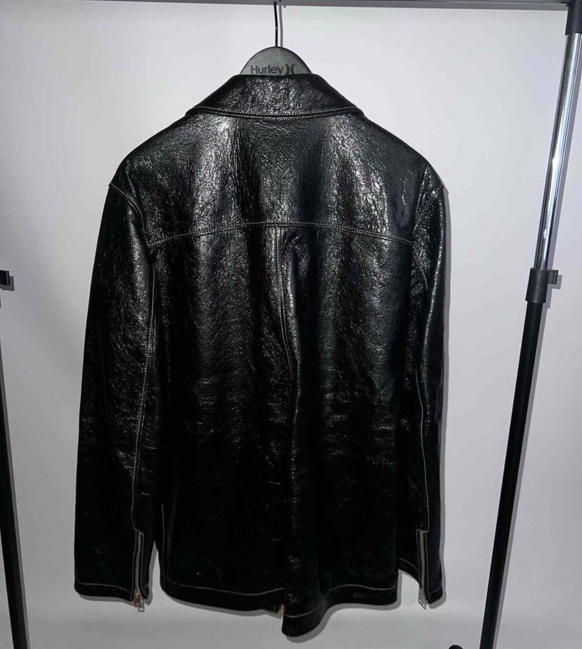 Diesel DIESEL LEATHER JACKET Size US L / EU 52-54 / 3 - 3 Thumbnail