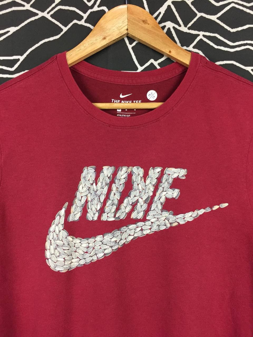 Nike × Vintage The Nike Tee Sunflower Seeds Swoosh Logo Dri-Fit Tee Size US M / EU 48-50 / 2 - 3 Thumbnail