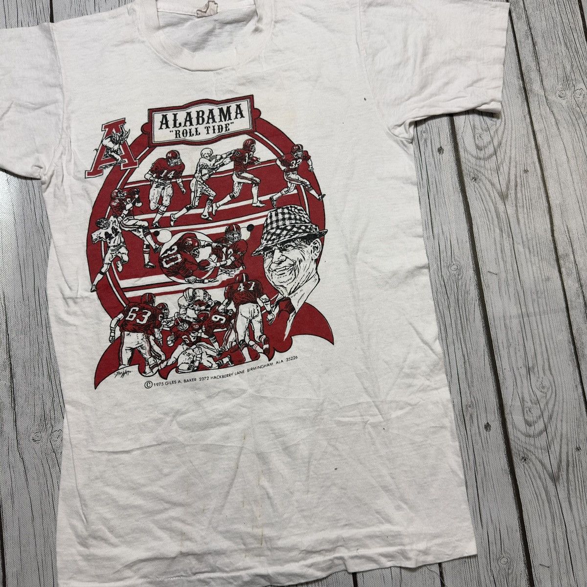 NCAA × Vintage Vintage Alabama Crimson Tide tee Size US S / EU 44-46 / 1 - 3 Thumbnail