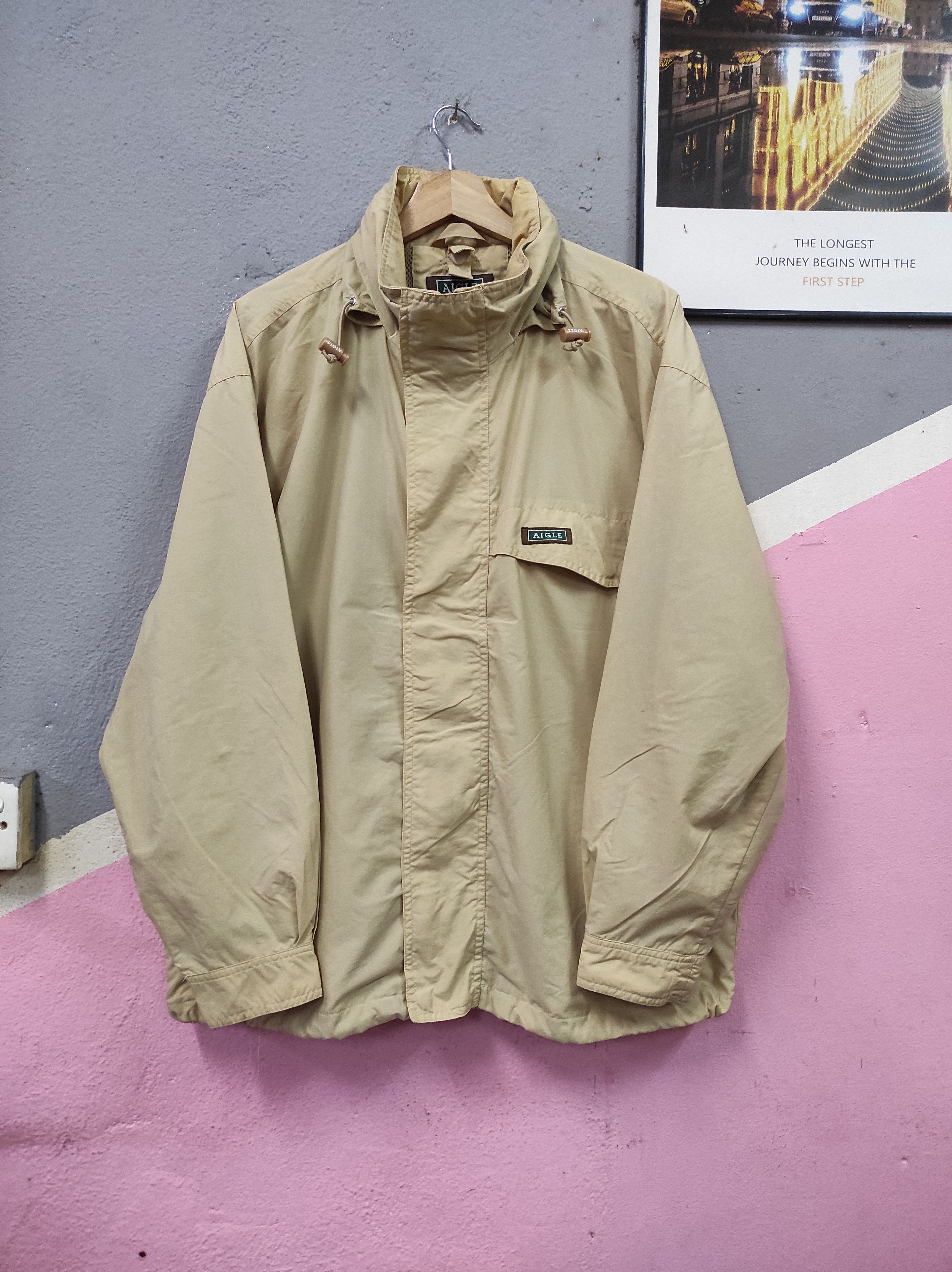 Aigle × Japanese Brand AIGLE RECOMPOSITION PARKA JACKET HOODED Size US M / EU 48-50 / 2 - 1 Thumbnail