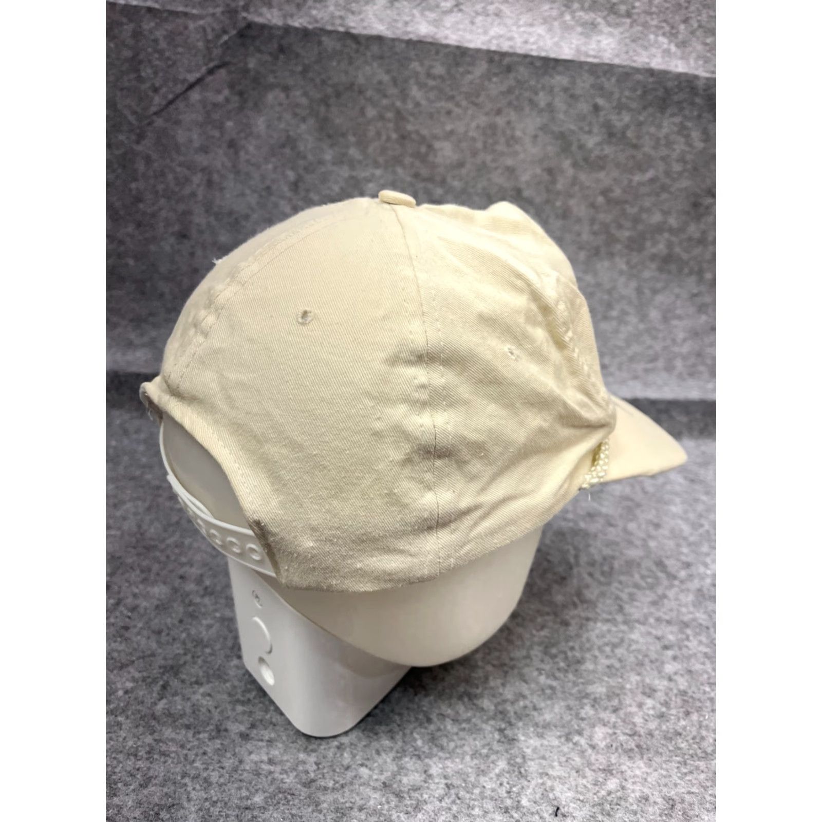 Vintage VINTAGE Valvoline Racing Hat Cap Strap Back Adult Ivory 100% Cotton Hatch 90s Size ONE SIZE - 7 Thumbnail