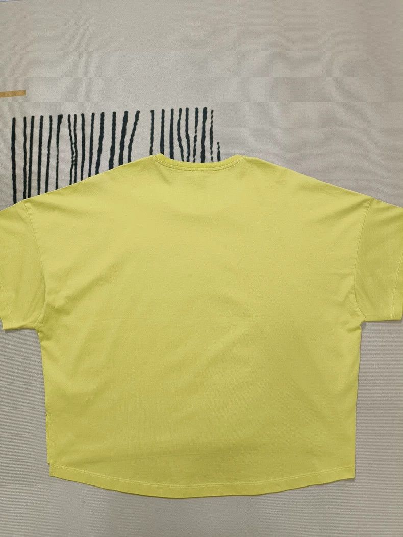 Loewe LOEWE Embroidered logo yellow short sleeve Size S / US 4 / IT 40 - 2 Thumbnail