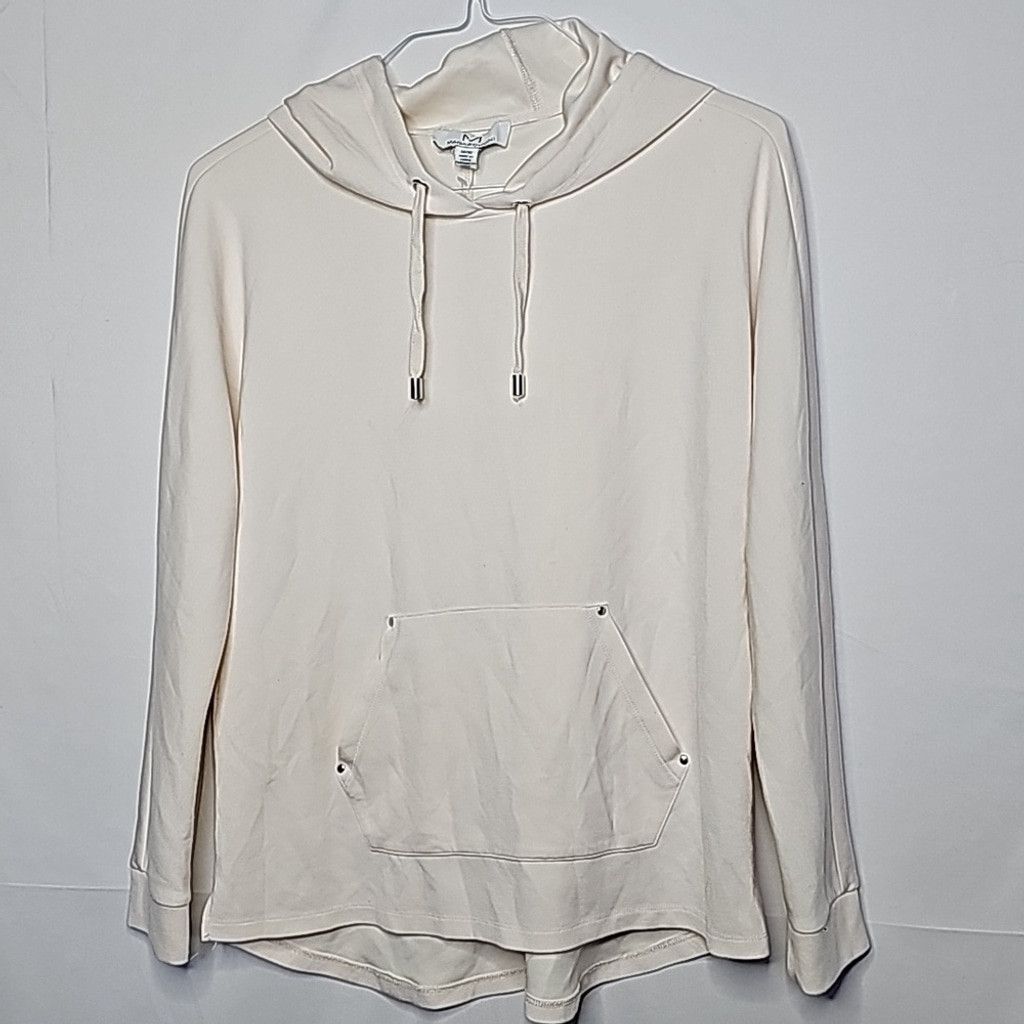Magaschoni NWOT Magaschoni hoodie hooded super soft sweatshirt sz M Size M / US 6-8 / IT 42-44 - 1 Thumbnail