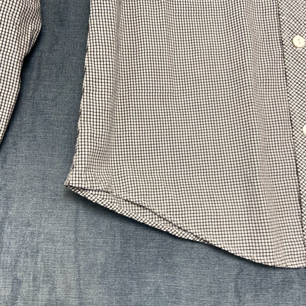 Vintage VINTAGE Civilianaire Sport Shirt Mens Large White Black Check Casual Trendy Button Up Size US L / EU 52-54 / 3 - 3 Thumbnail