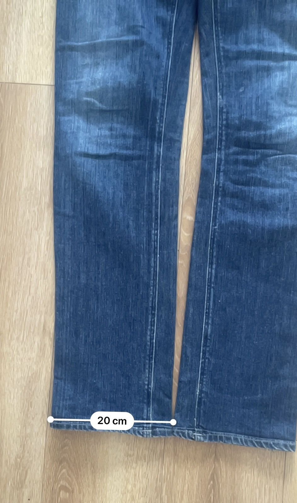 Acne Studios Acne Jeans Hep Pure Men’s Denim 30/34 Straight Fit Size US 32 / EU 48 - 7 Thumbnail
