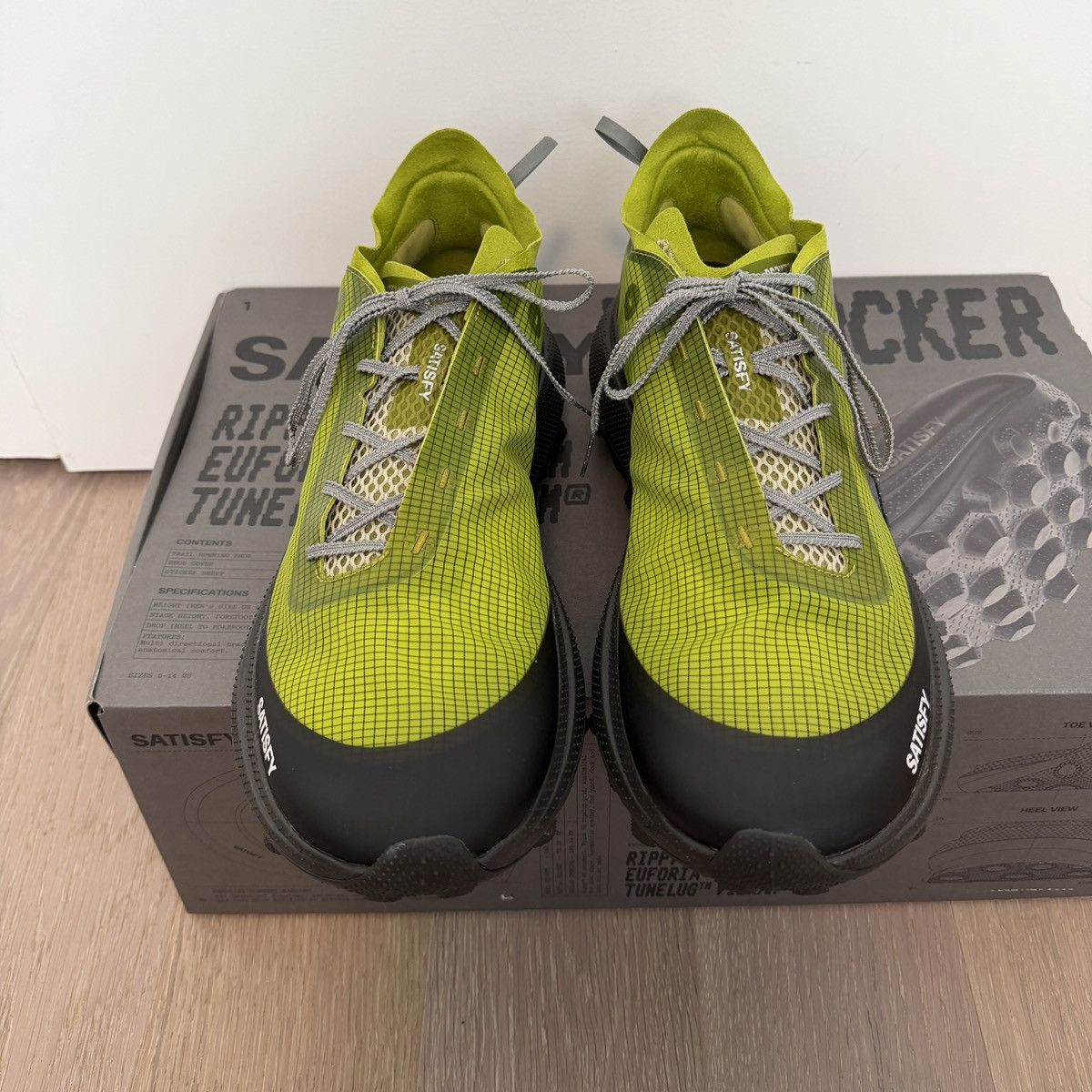 Satisfy Satisfy Running TheROCKER ‘Grenoble Green’ Size US 13 / EU 46 - 4 Thumbnail
