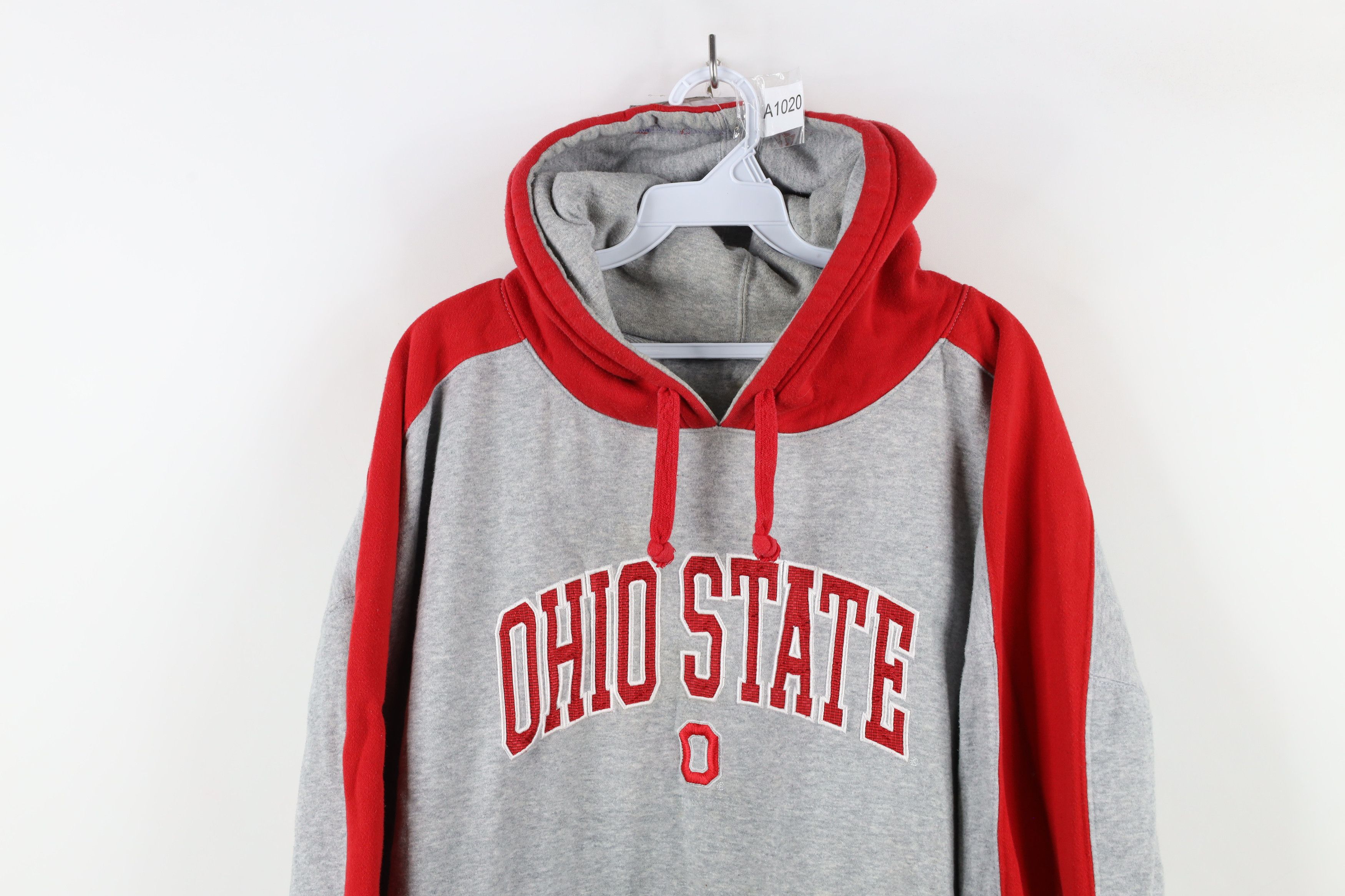 Vintage Vintage Spell Out Ohio State University Hoodie Sweatshirt Size US XXL / EU 58 / 5 - 2 Thumbnail