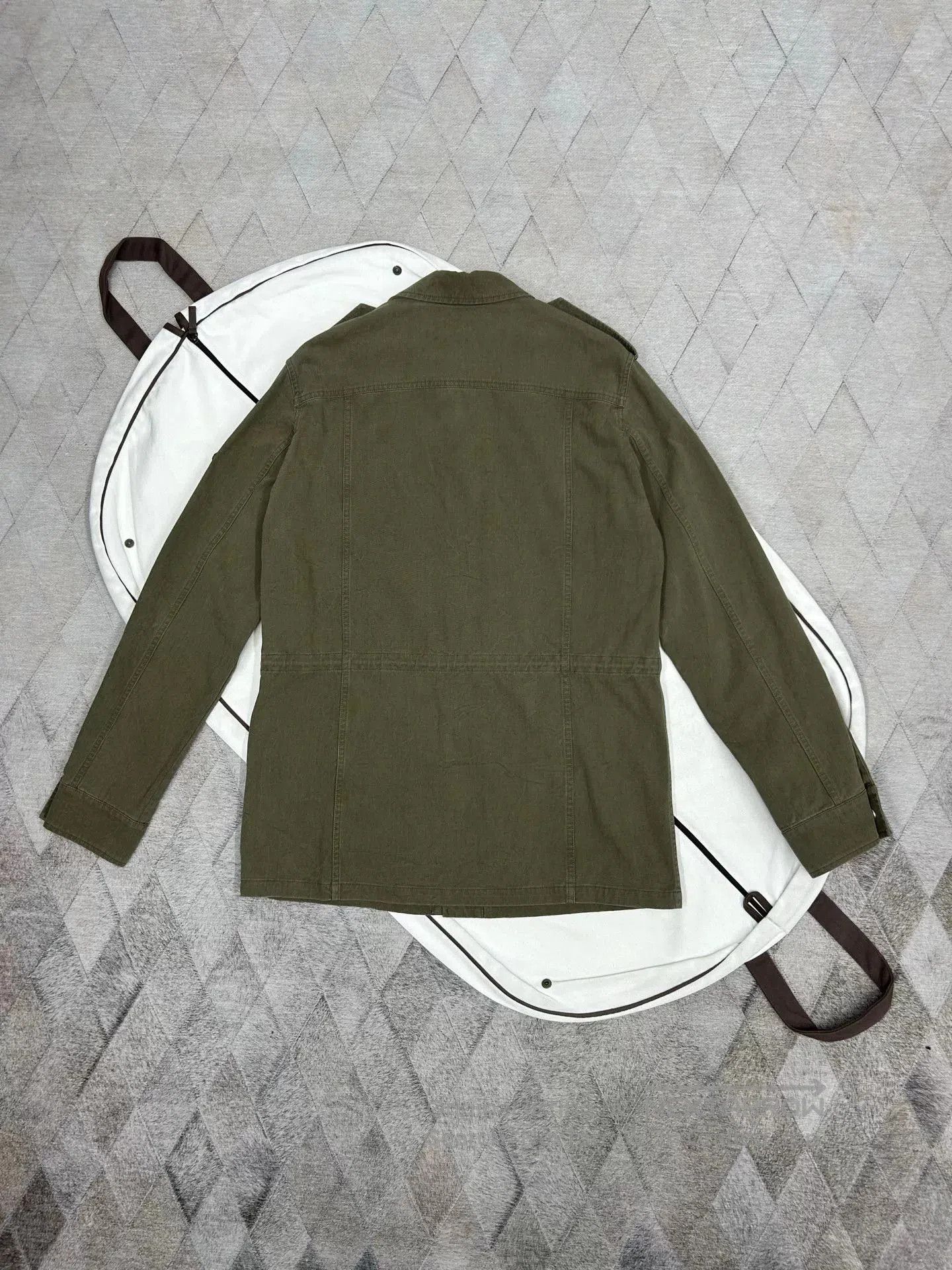 Saint Laurent Paris Saint Laurent SLP Bead Embroidery Safari Jacket. Size US M / EU 48-50 / 2 - 6 Thumbnail