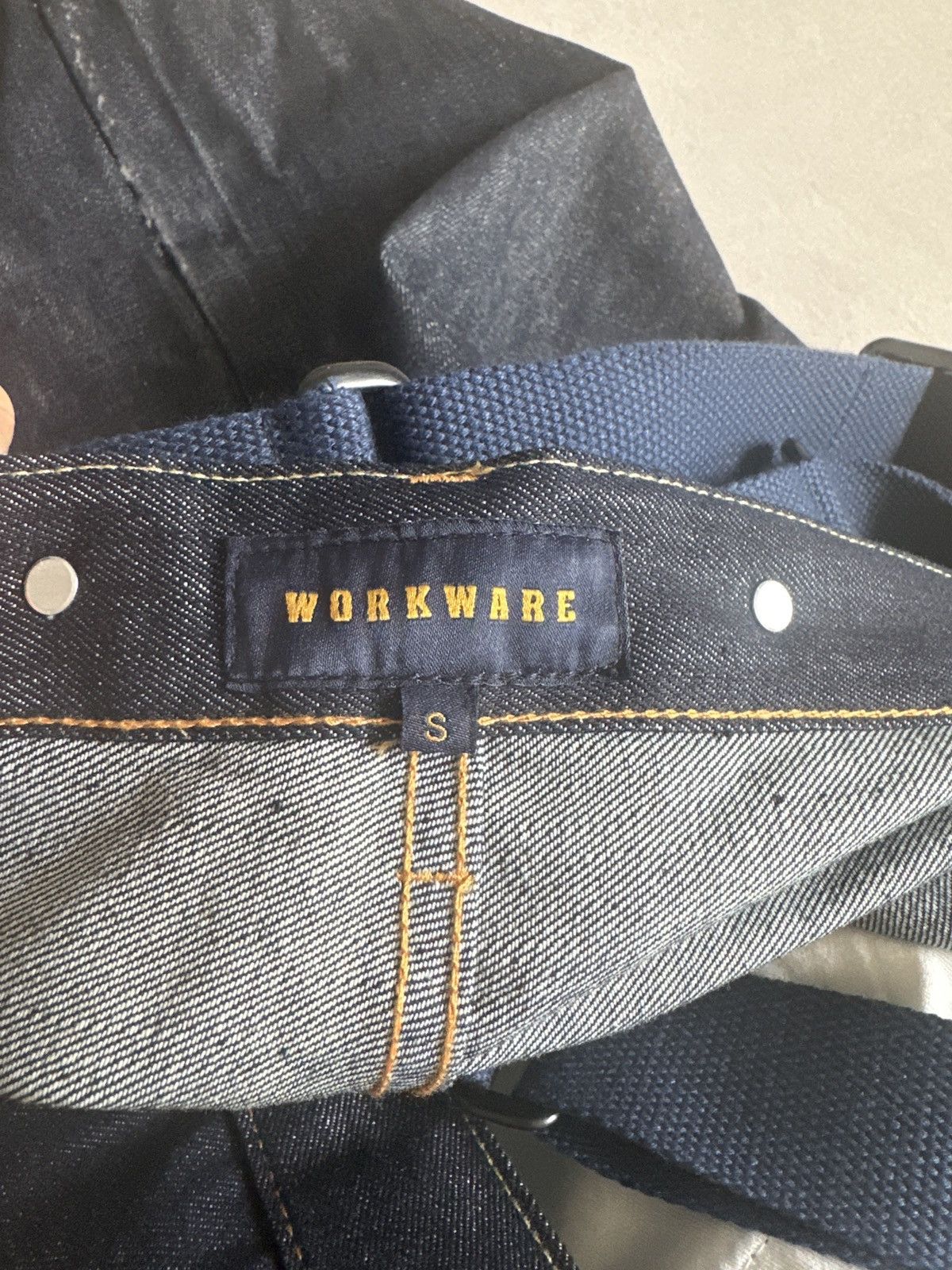 Other Workware Oversized Denim Overalls Size US 36 / EU 52 - 9 Thumbnail