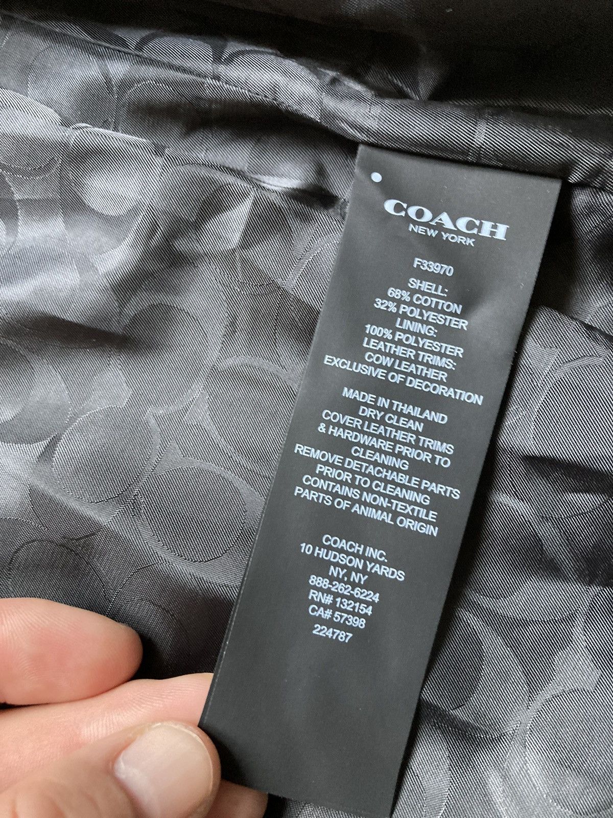 Coach × Designer Coach New York Women Waterproof Beige Trench Coat Belt S Size S / US 4 / IT 40 - 14 Thumbnail