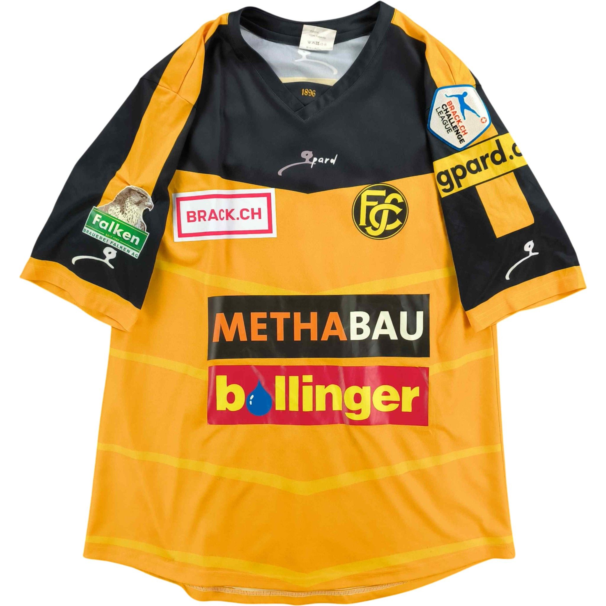 Other FC Schaffhausen 17-18 Gpard home Castroman football jersey S Size US S / EU 44-46 / 1 - 2 Thumbnail