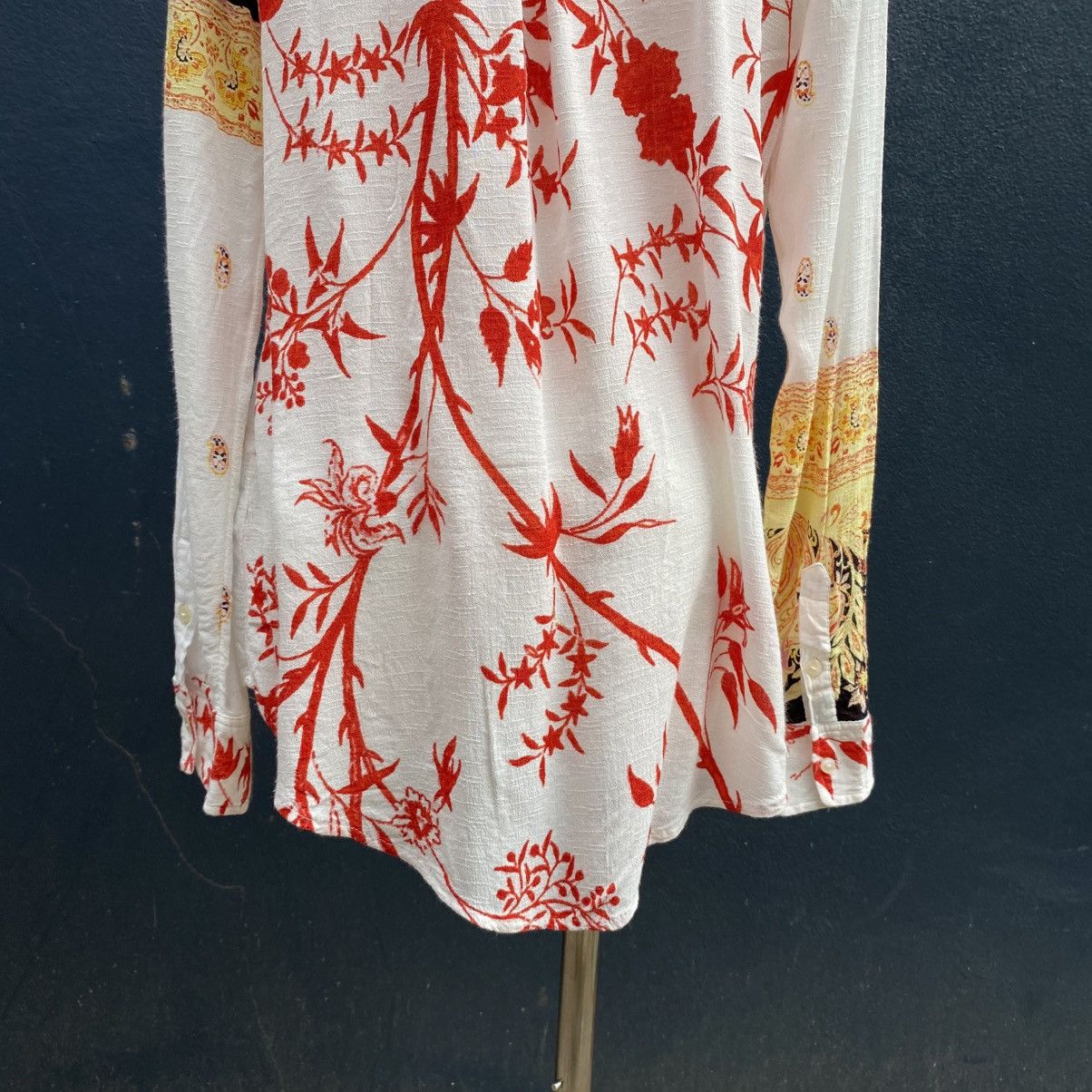 Desigual Desigual Floral Bohemian Long-Sleeve Shirt Size M / US 6-8 / IT 42-44 - 22 Thumbnail