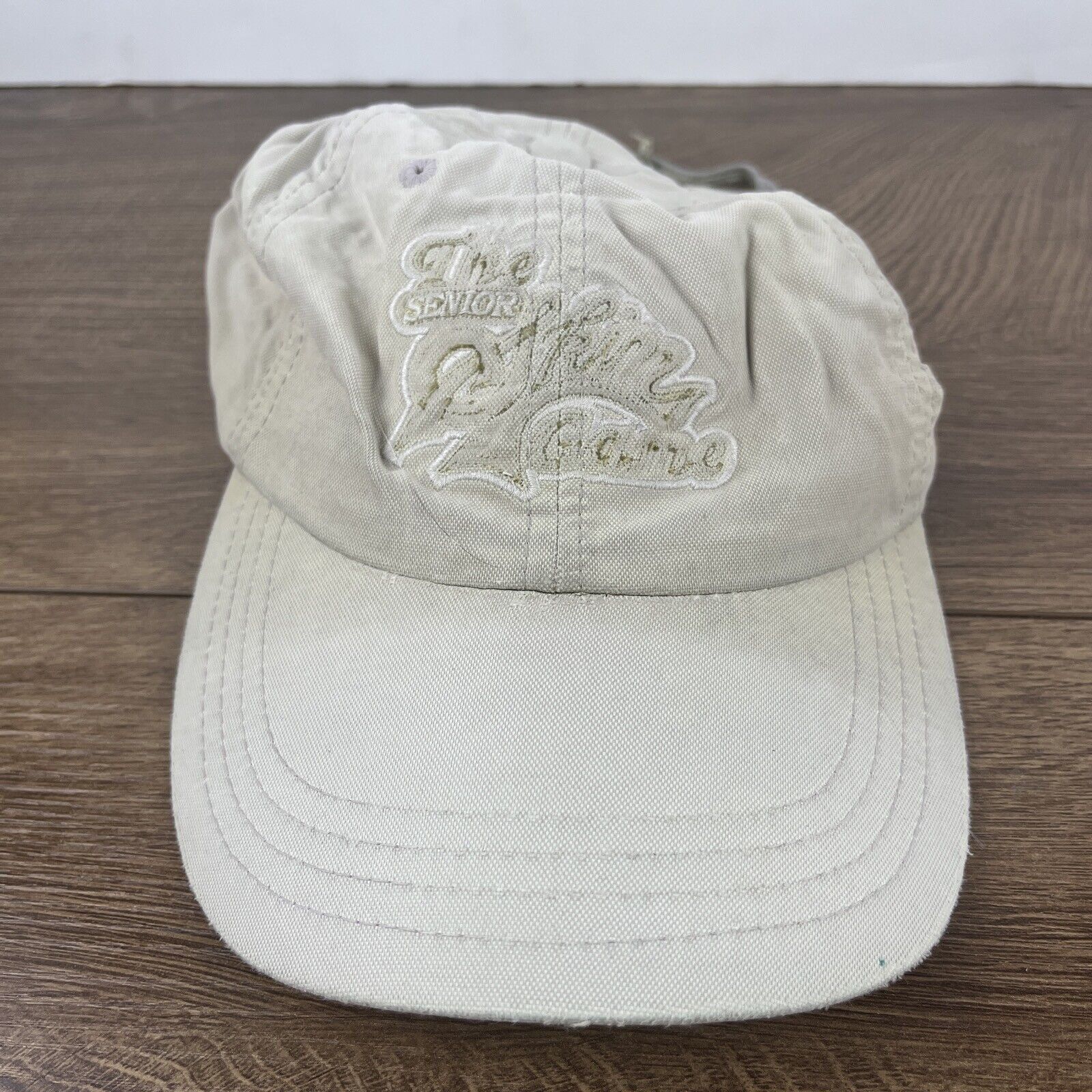 Other The Senior Game Hat Tan Brown Hat Adjustable Adult Size Hat Size ONE SIZE - 1 Thumbnail