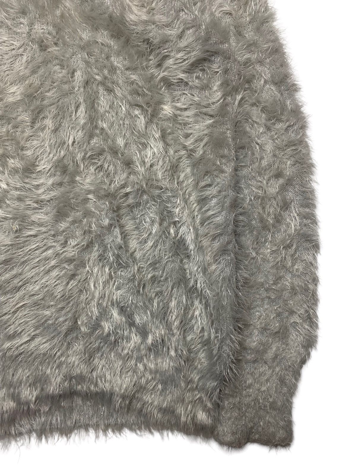 If Six Was Nine 2000s Michael Klein - Angora Fur Sweater Size M / US 6-8 / IT 42-44 - 4 Thumbnail