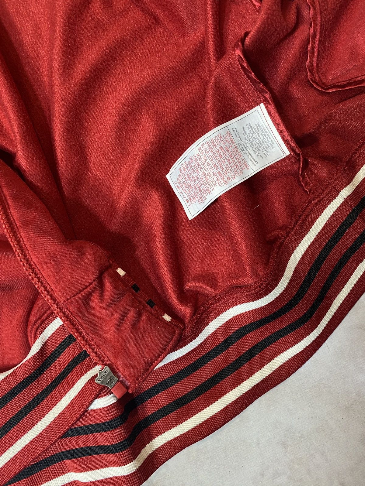Jordan Brand Vintage 90s Nike air Jordan zipper track jacket Size US XL / EU 56 / 4 - 8 Thumbnail