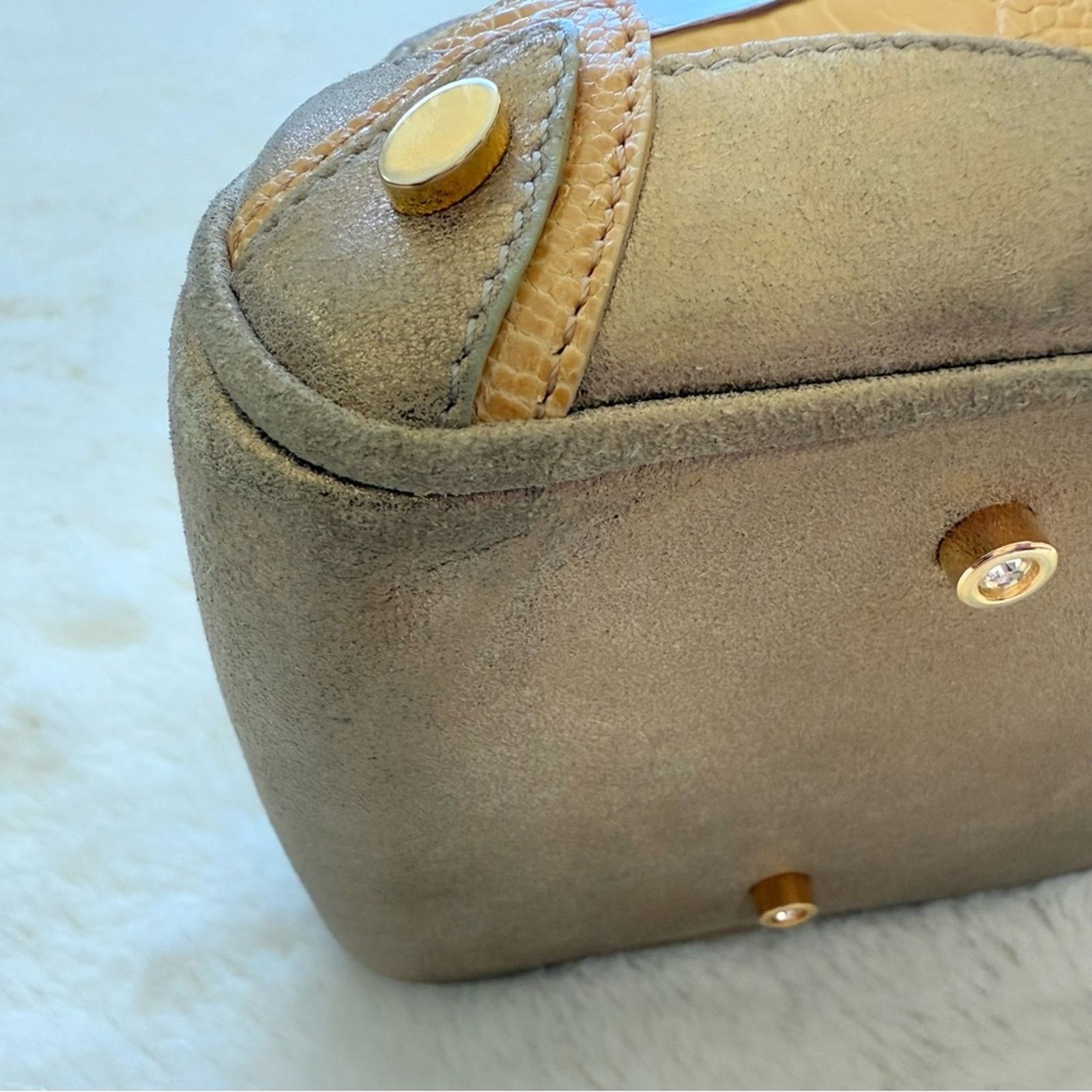 Judith Leiber JUDITH LEIBER lux exotic skin ostrich Vintage Retail 2800$ Size ONE SIZE - 3 Thumbnail