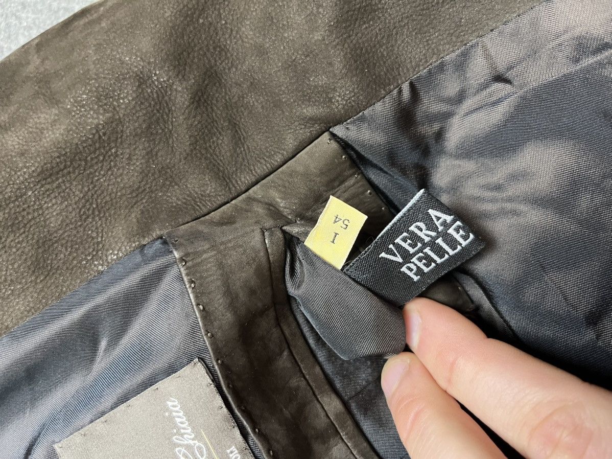 Designer Sartoria Chiaia suede blazer Size 44R - 10 Thumbnail