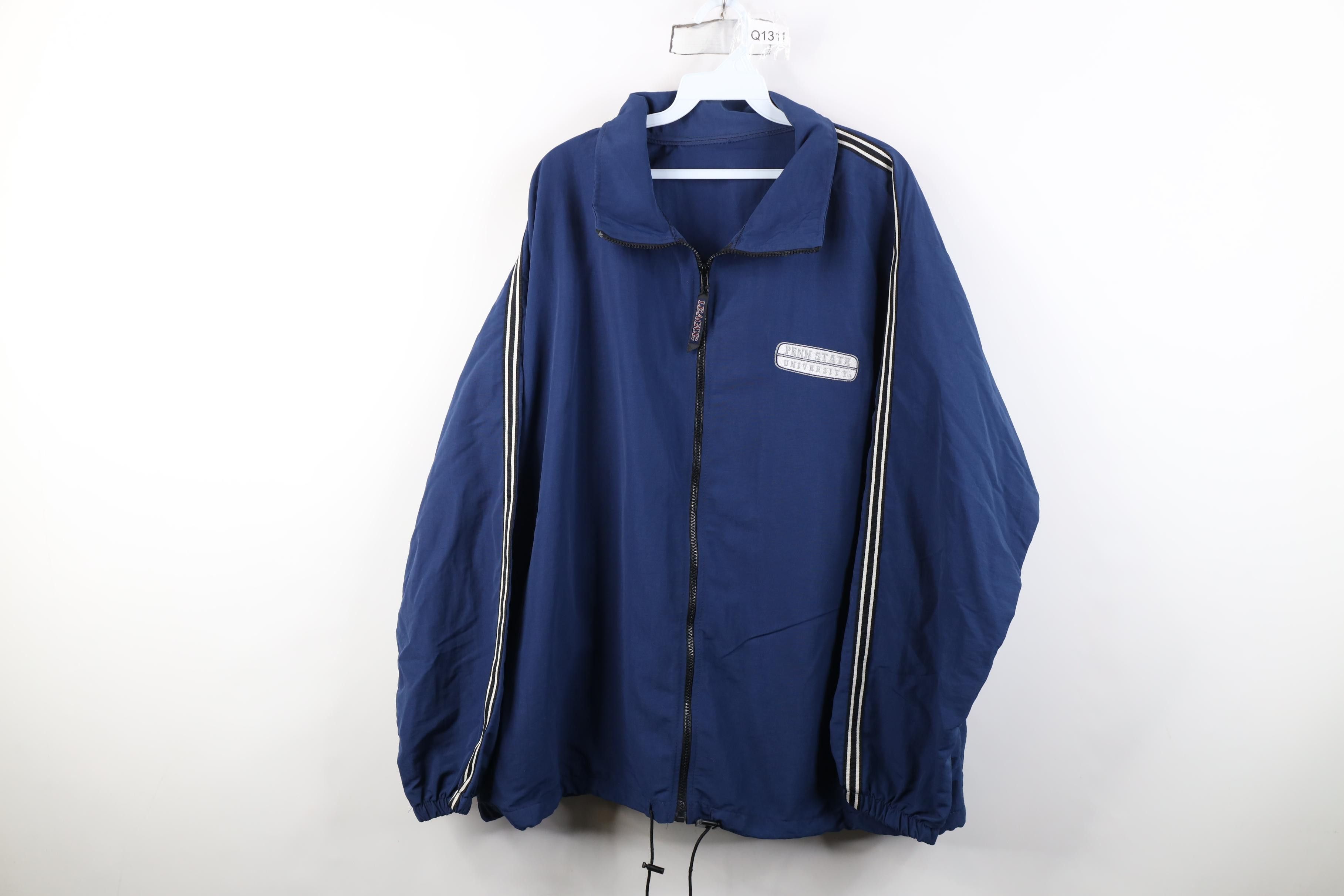 Vintage Vintage 90s Penn State University Windbreaker Jacket USA Size US XXL / EU 58 / 5 - 1 Thumbnail