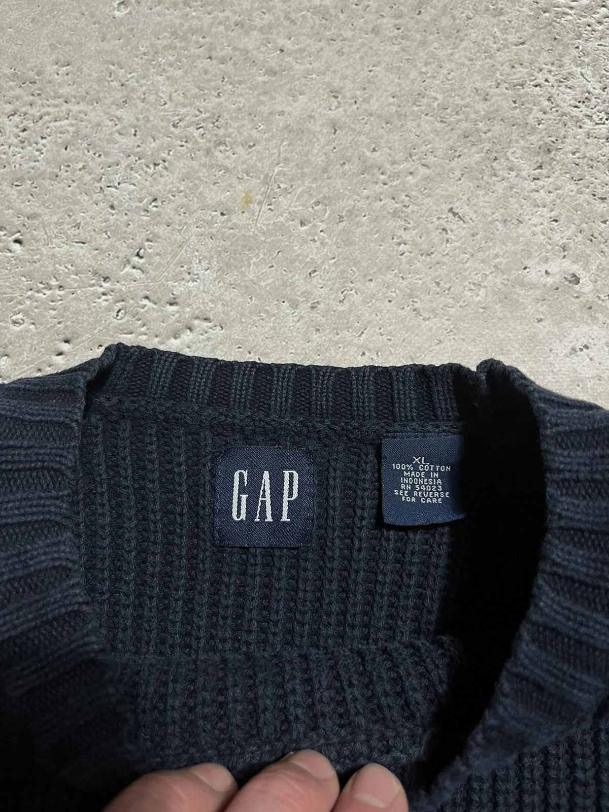Gap × Vintage Vintage Gap Heavy Knit Sweater Size US XL / EU 56 / 4 - 5 Thumbnail