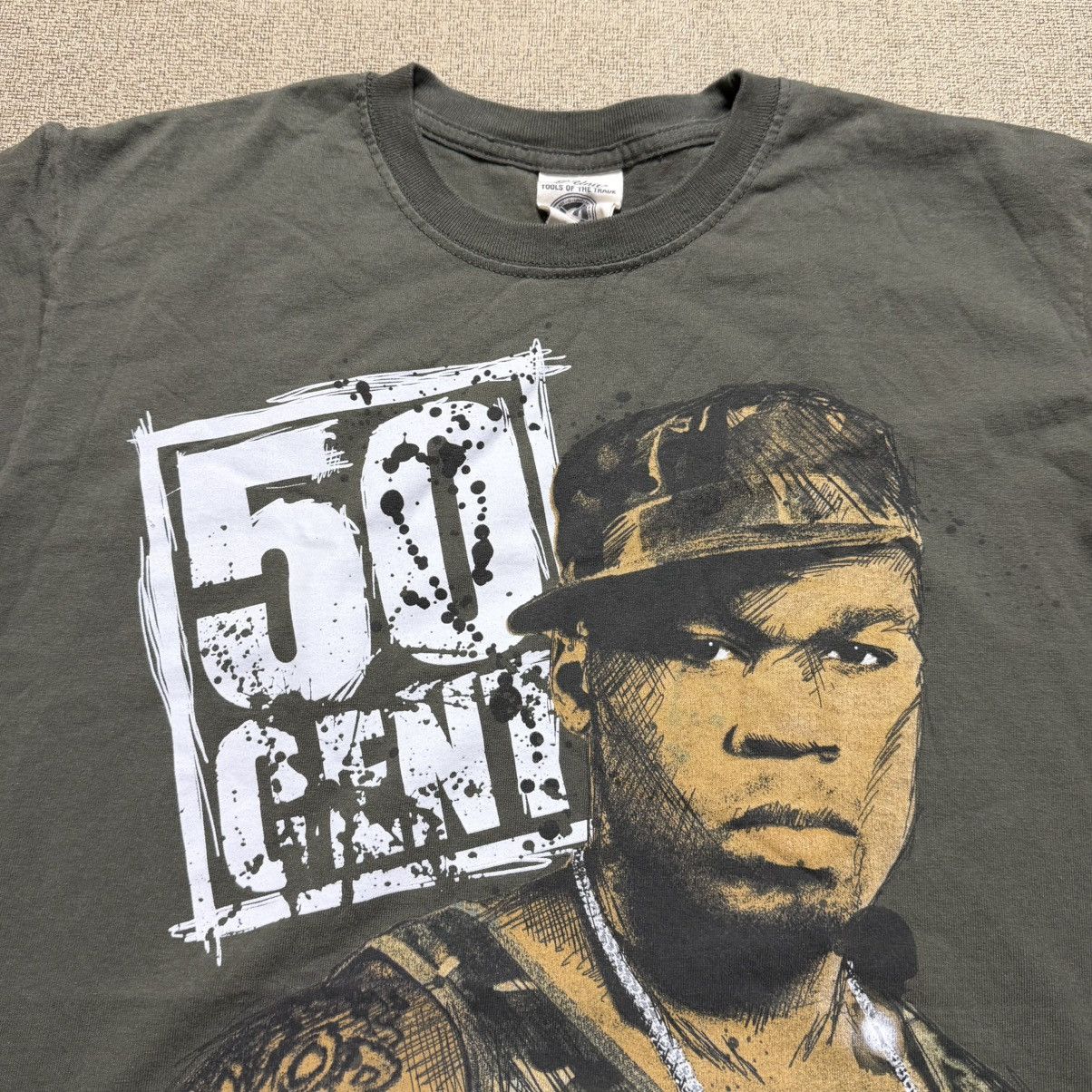 G-Unit Vintage Y2K G-Unit 50 Cent Heavyweight T Shirt XL Rap Rare Size US XL / EU 56 / 4 - 2 Thumbnail