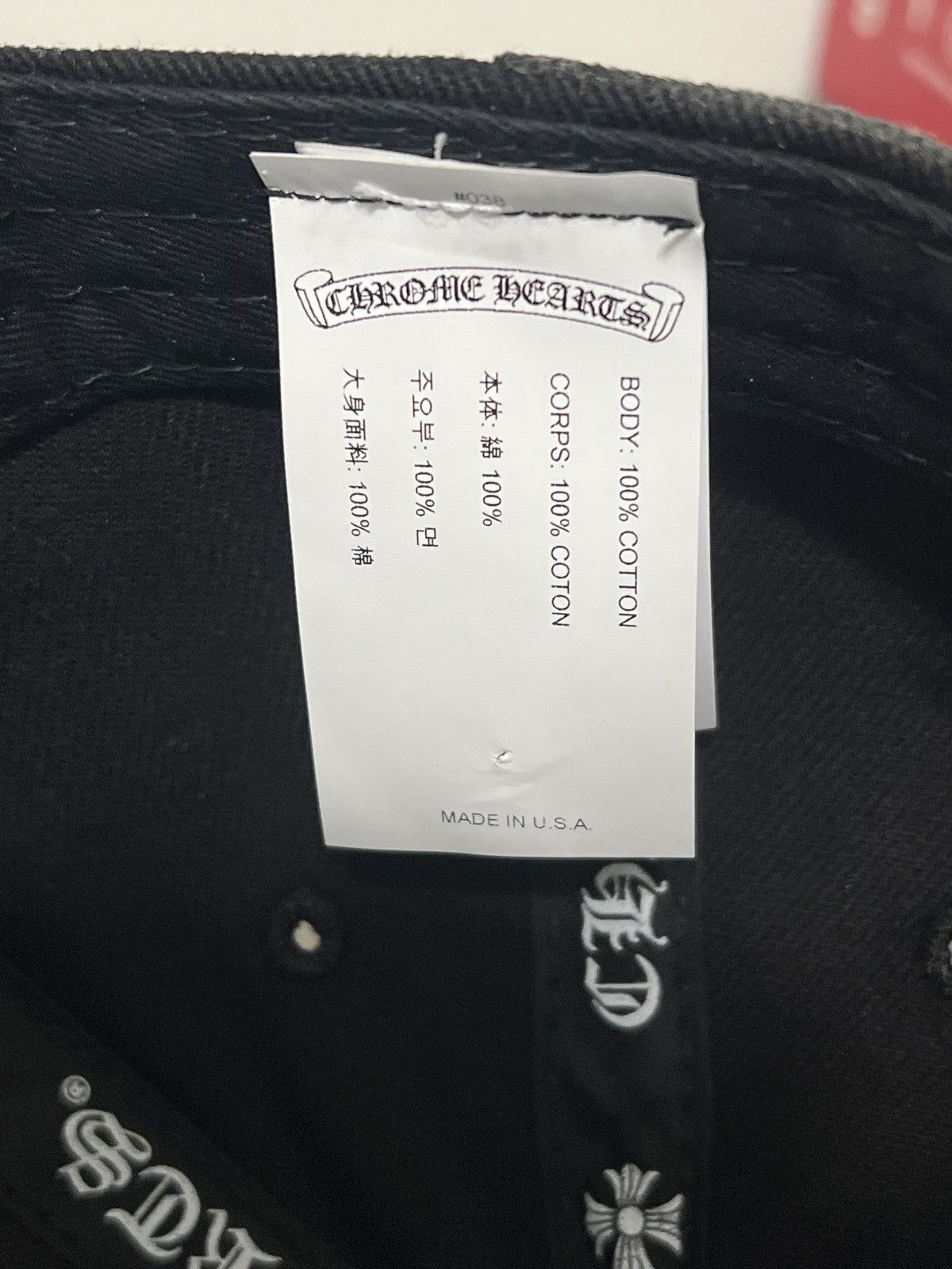 Chrome Hearts Chrome Hearts Dagger Hat Size ONE SIZE - 5 Thumbnail