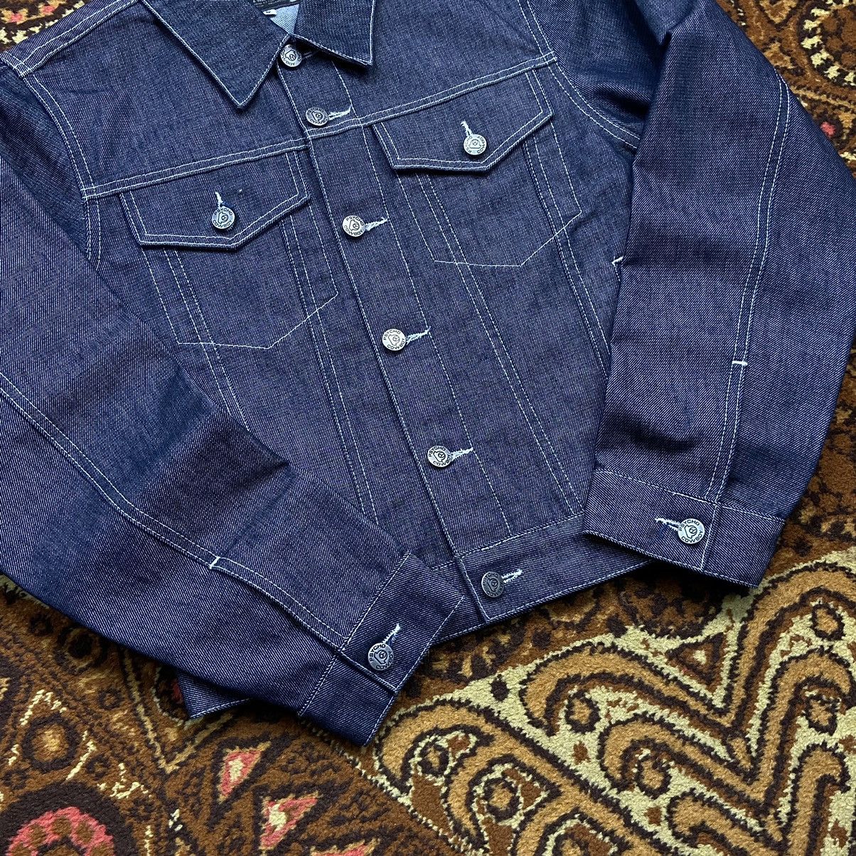 Japanese Brand × Vintage 📌 Vintage Psycho Cowboy y2k Denim Jacket Made in Italy Size US S / EU 44-46 / 1 - 7 Thumbnail