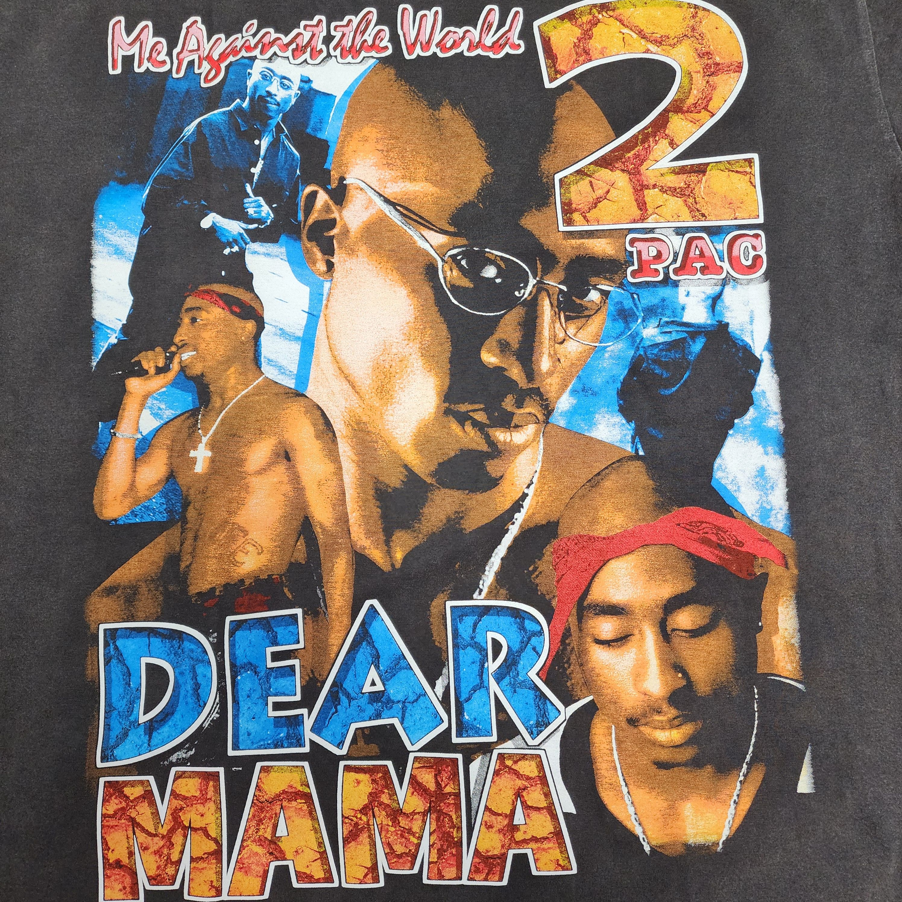 Rap Tees 🎙🎤 Rap Tees 2Pac Dear Mama tees Tupac Shirt Size US XL / EU 56 / 4 - 3 Thumbnail