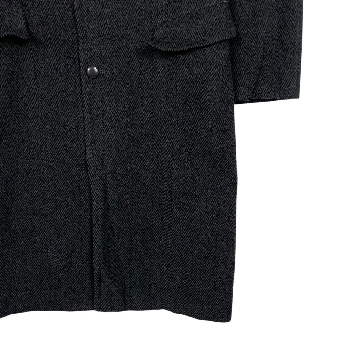 Thierry Mugler Vintage Thierry Mugler Herringbone Wool Coat Size US M / EU 48-50 / 2 - 5 Thumbnail