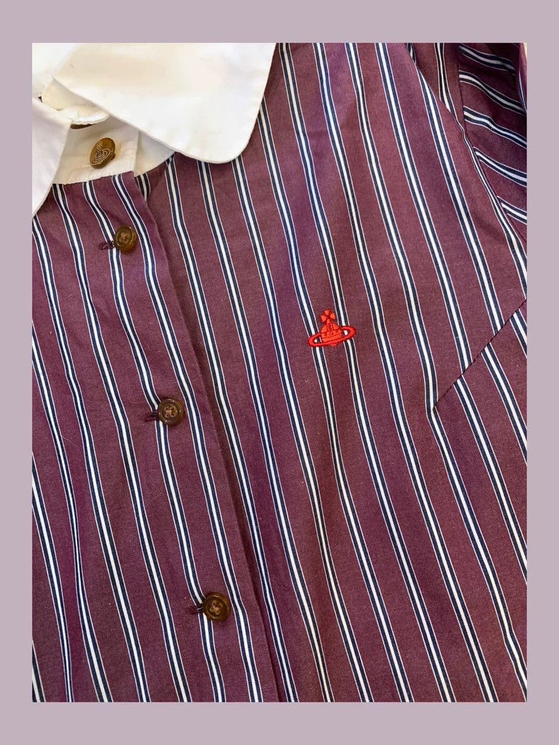 Vivienne Westwood Vivienne Westwood Striped shirt Size M / US 6-8 / IT 42-44 - 8 Thumbnail