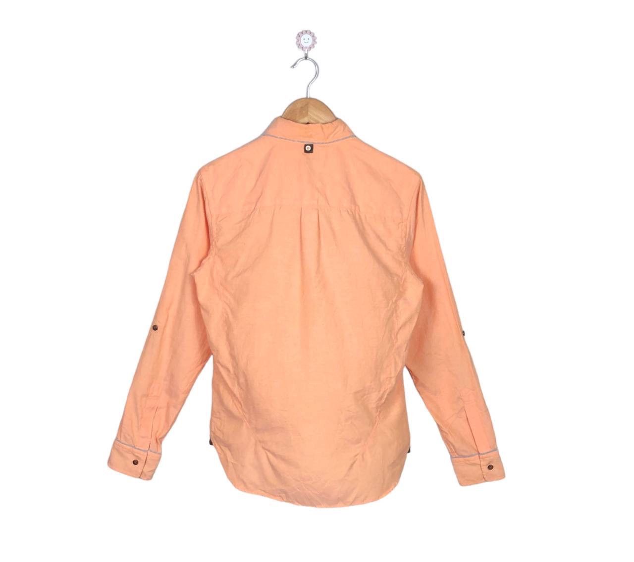 PPFM PPFM Japan Avant Garde Pocket Shirt Orange Size US M / EU 48-50 / 2 - 2 Thumbnail